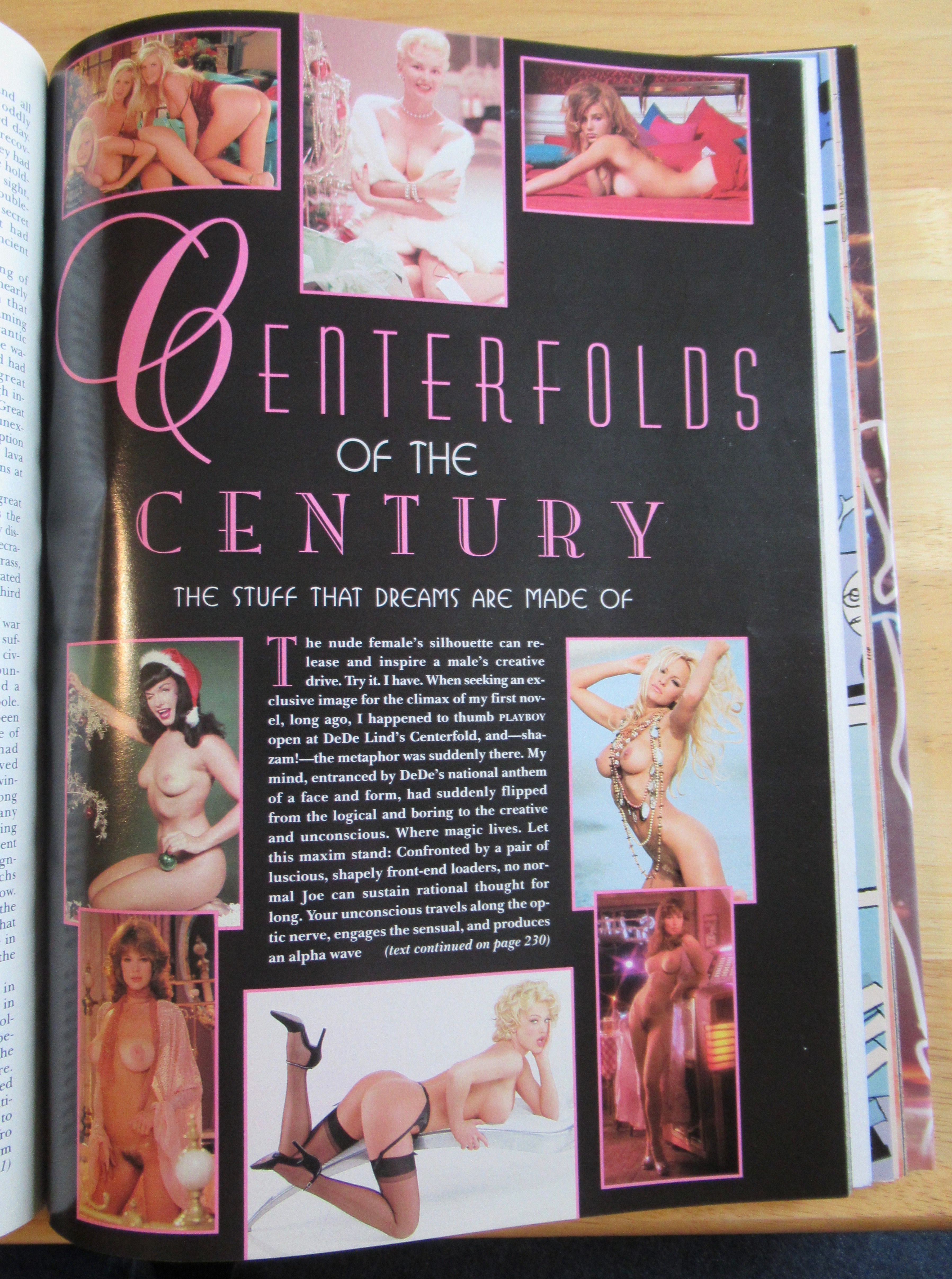 Playboy Magazine-January 2000-Carol & Darlene