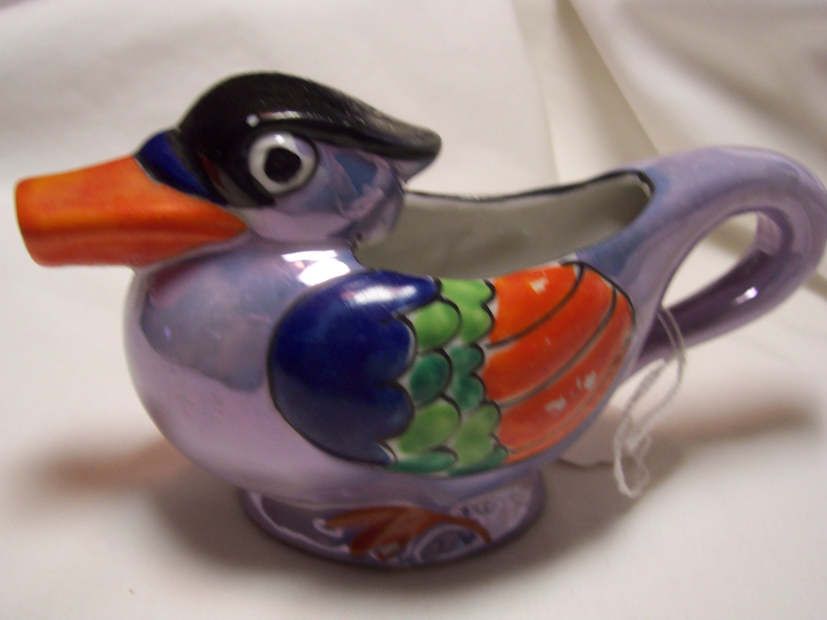 Bird Pitcher Lusterware Made in Japan