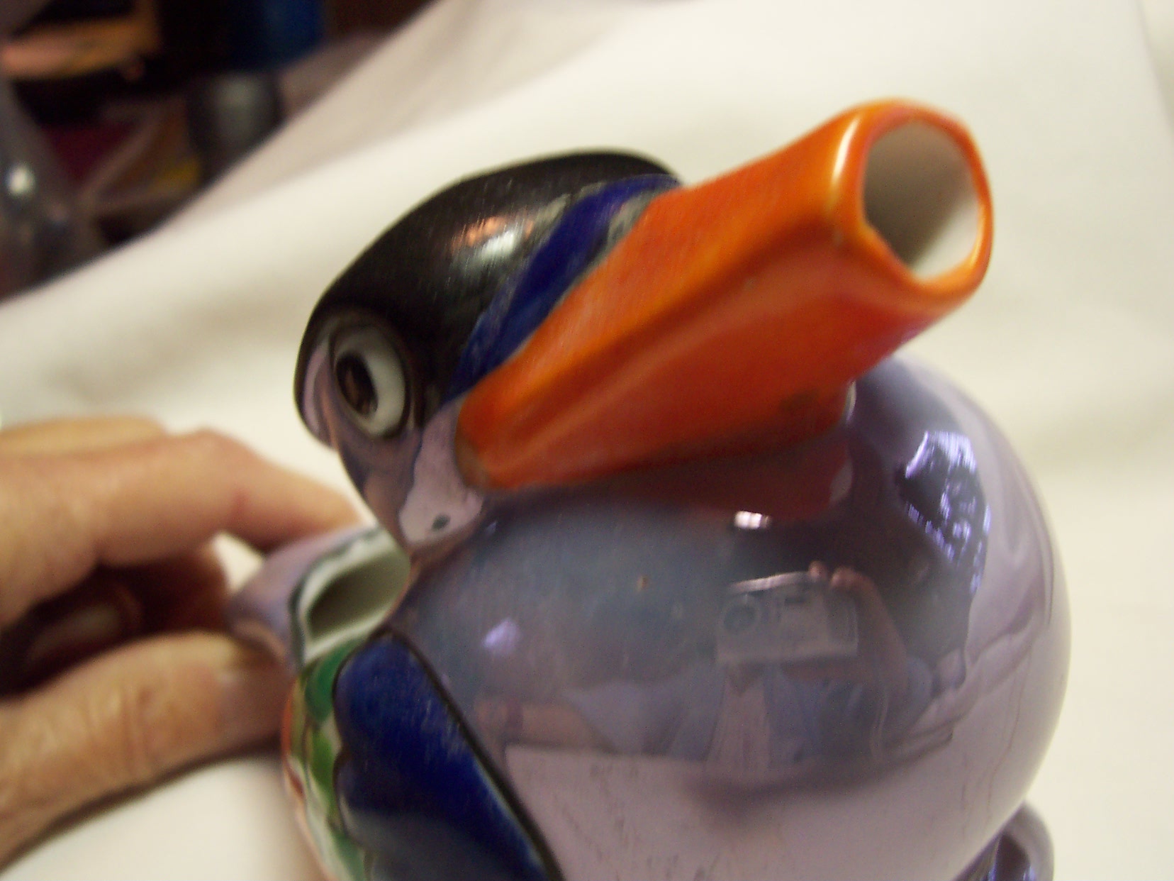 Bird Pitcher Lusterware Made in Japan