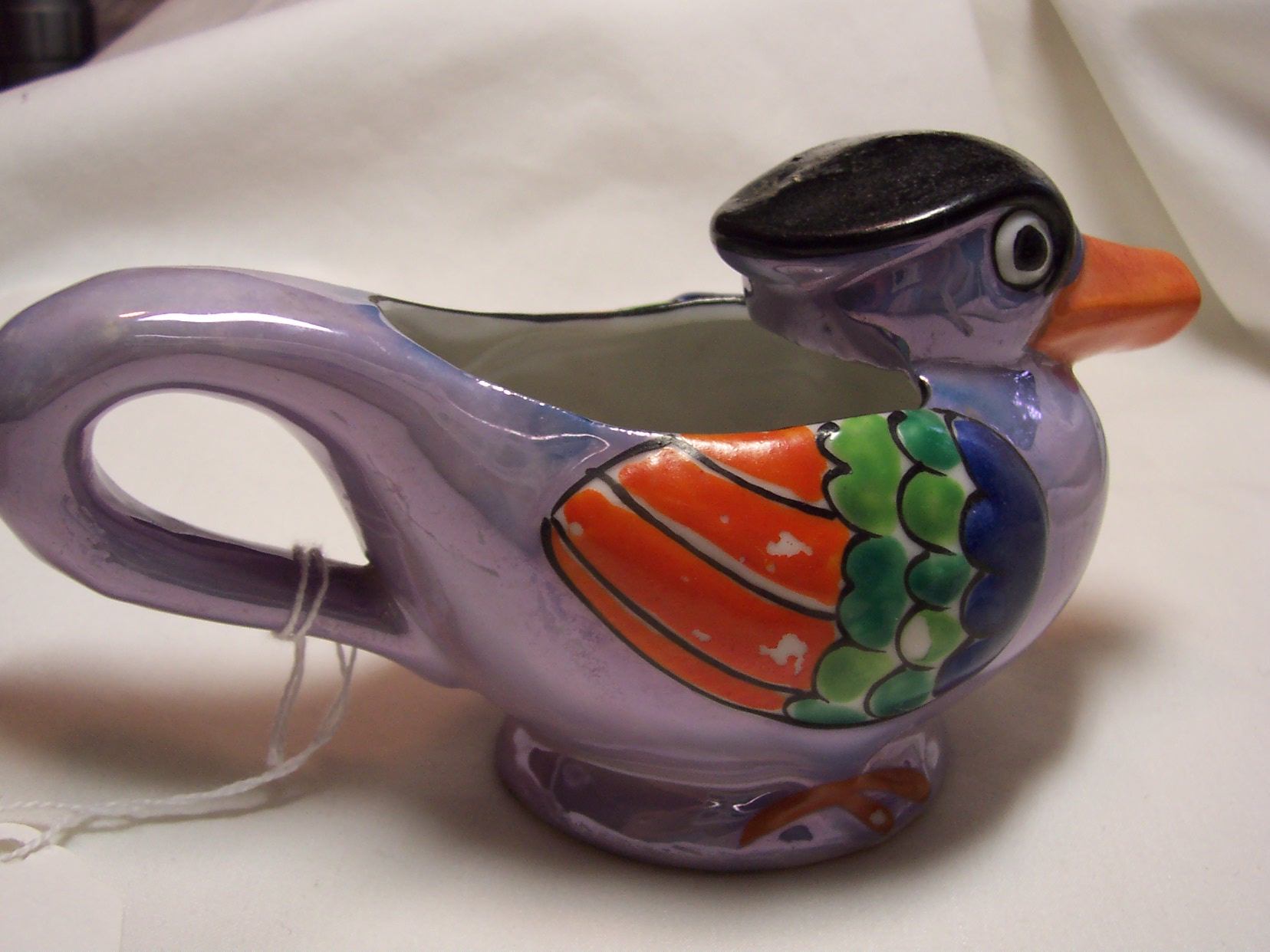 Bird Pitcher Lusterware Made in Japan