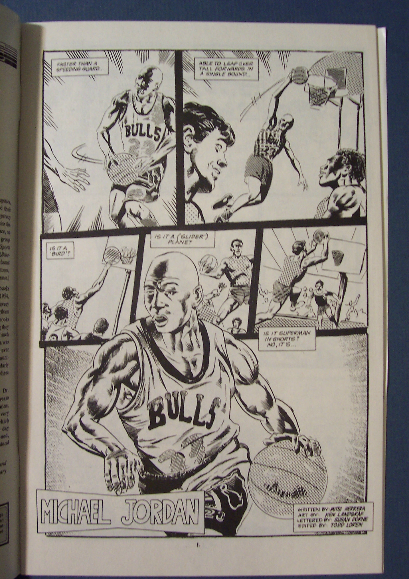 Sports Superstar Comics-1992-Michael Jordan