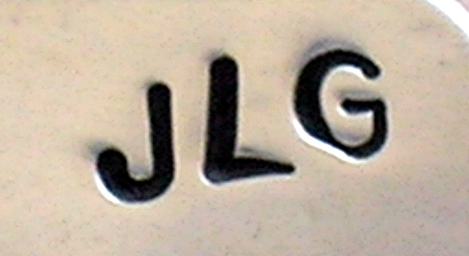 Navajo Sterling Silver Thunderbird  Signed JLG Pin