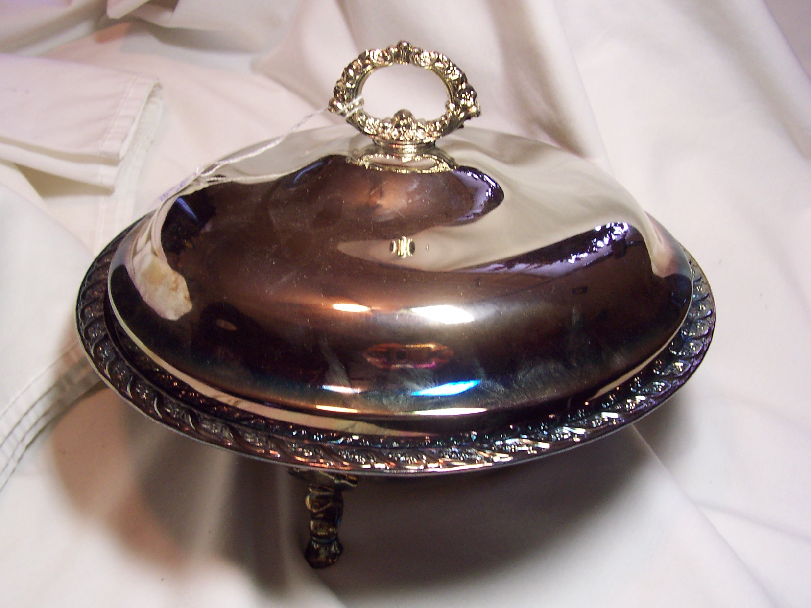 Pyrex Silver Plated Serving Dish Pyrex Insert