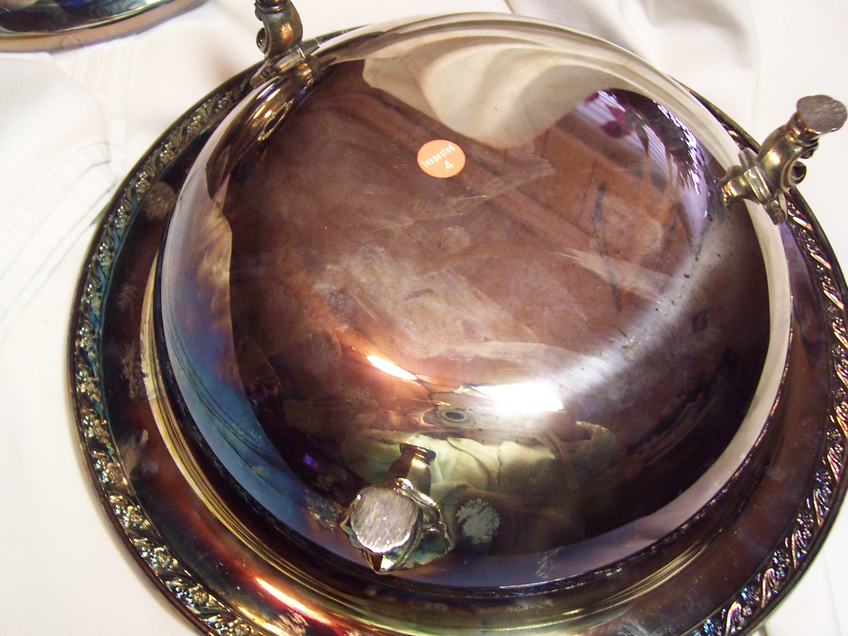 Pyrex Silver Plated Serving Dish Pyrex Insert