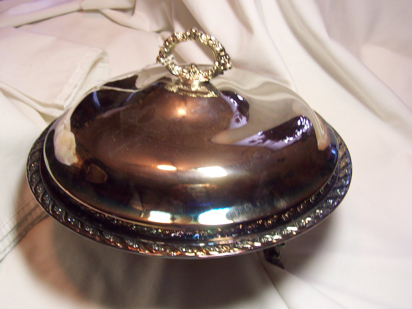 Pyrex Silver Plated Serving Dish Pyrex Insert