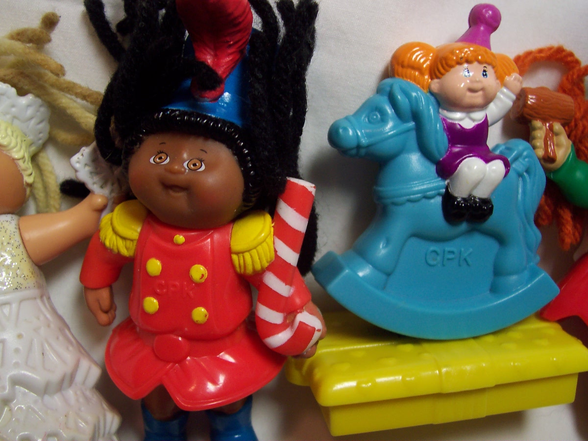 Cabbage Patch Posable Doll Figurines Set of 6