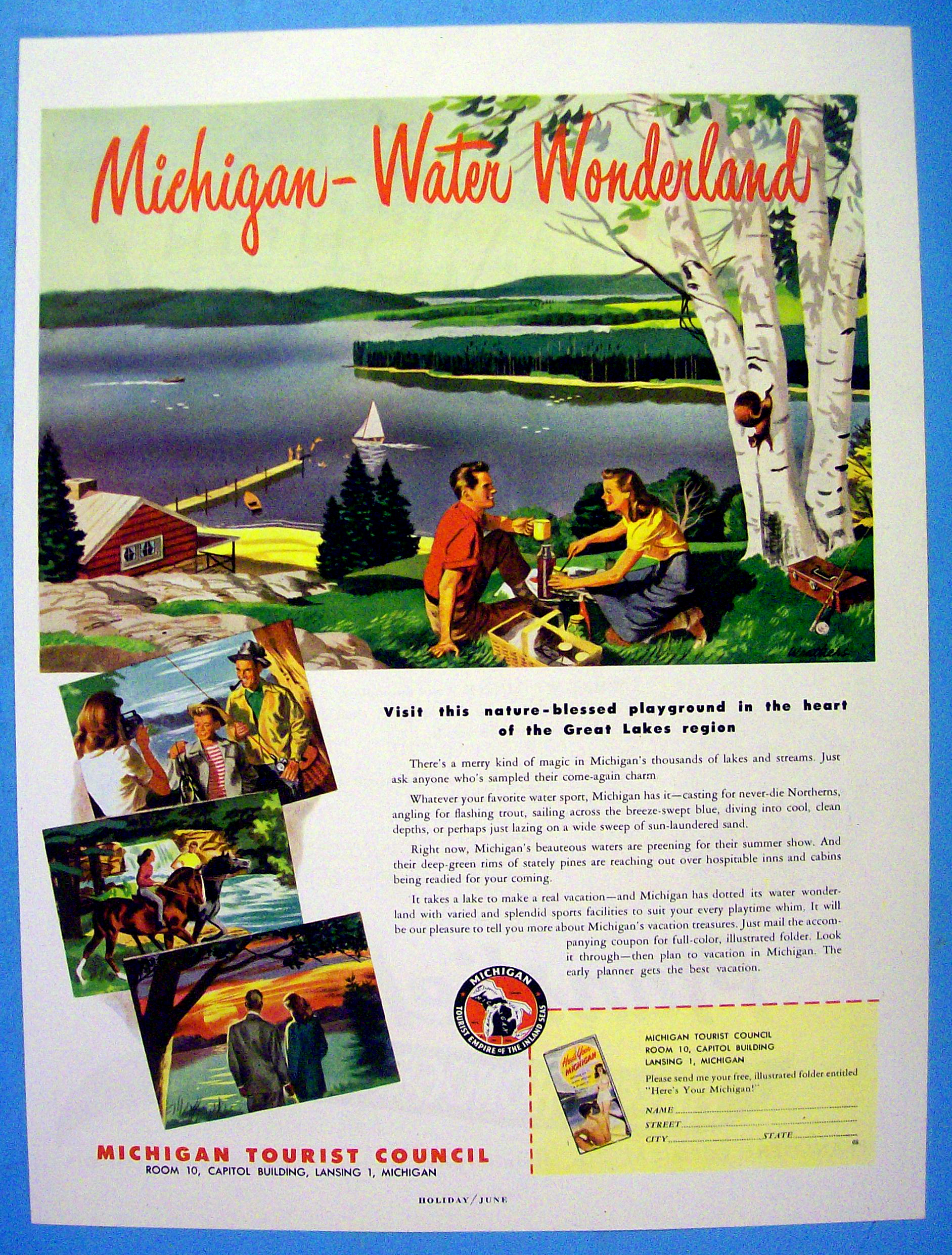 1948 Michigan with the Water Wonderland