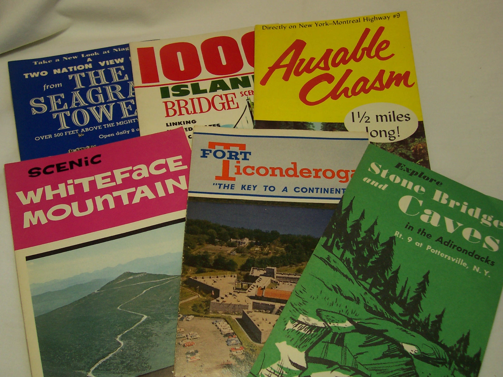Travel Brochures Lot 6, 1960's