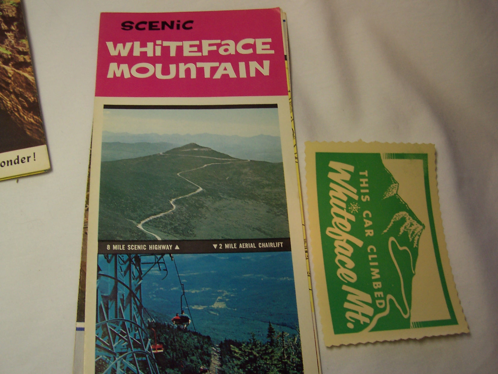 Travel Brochures Lot 6, 1960's