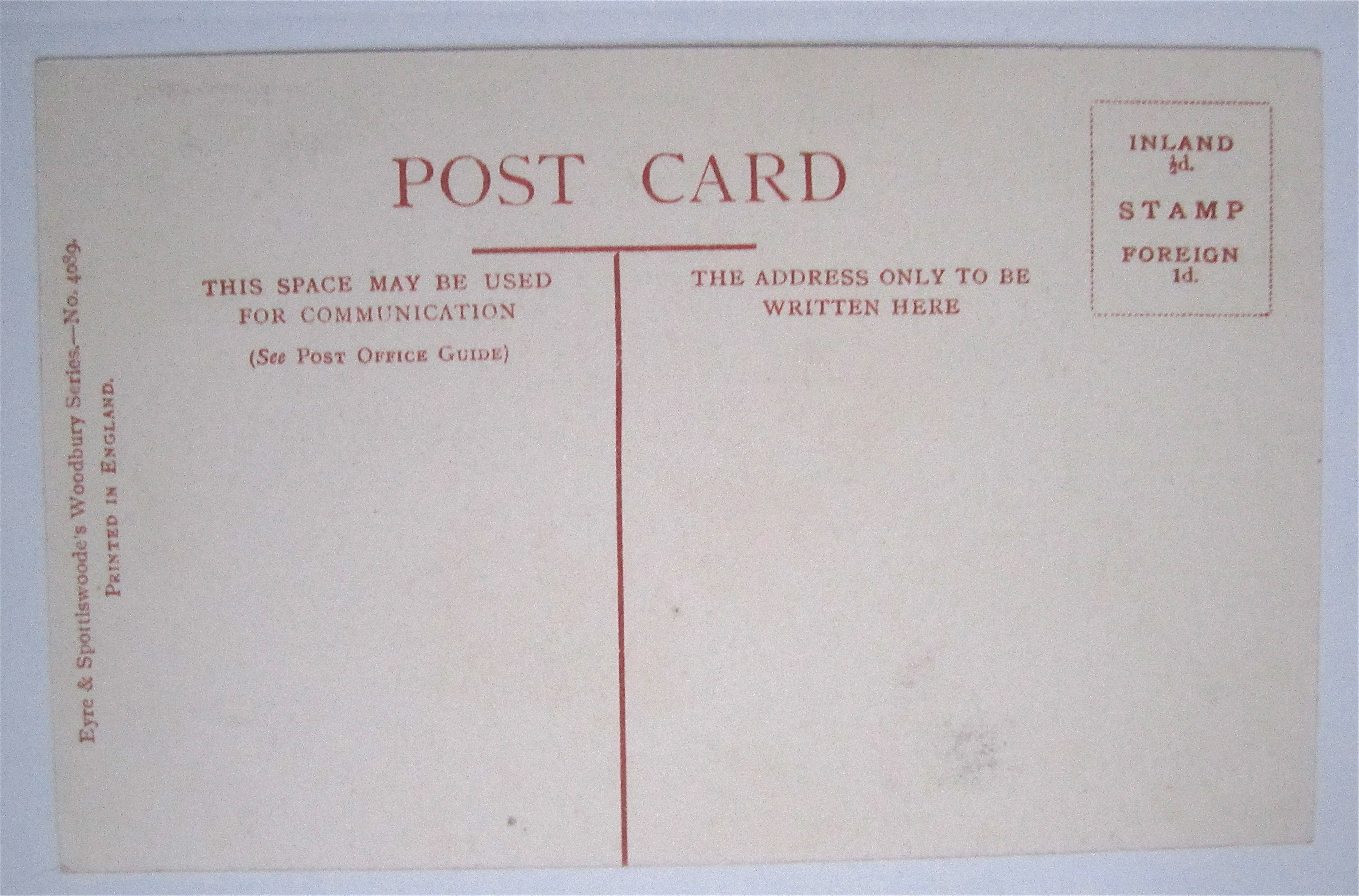 Winter's Sleep Postcard