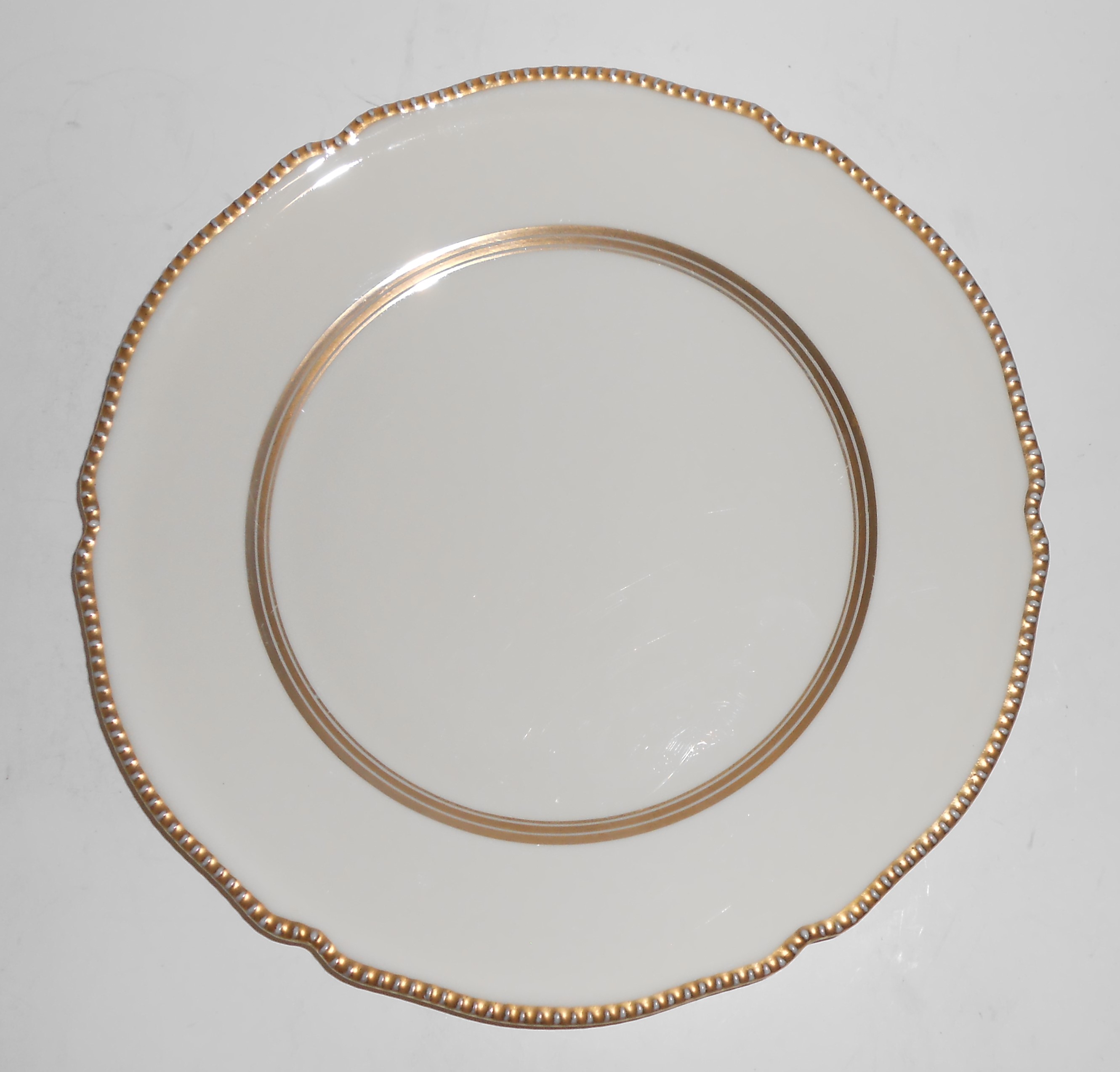 Castleton Fine China Gold ROYAL Luncheon Plate