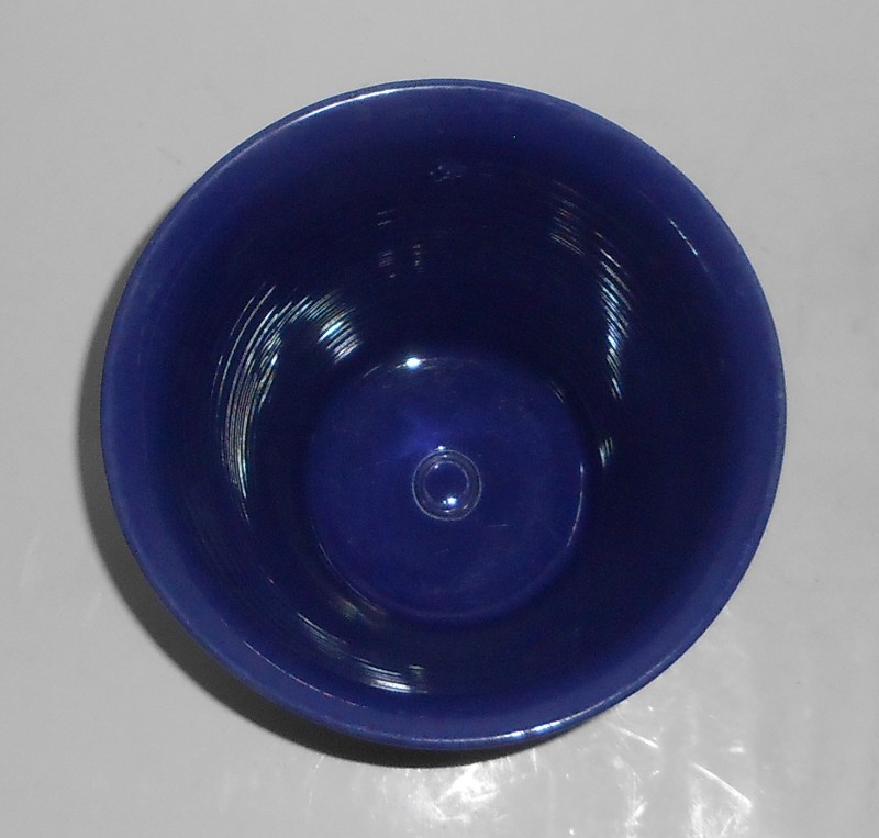 VINTAGE Franciscan Pottery Tropico Garden Ware Gloss Cobalt 5" Flower Pot