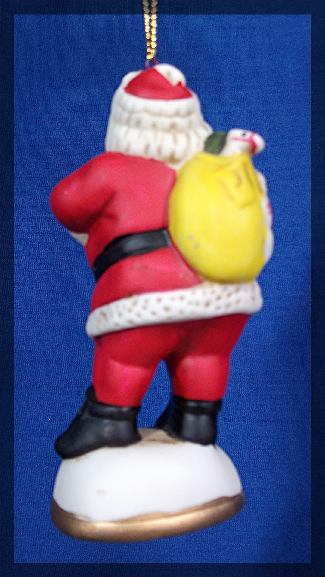 1872 Santa Claus Christmas Ornament