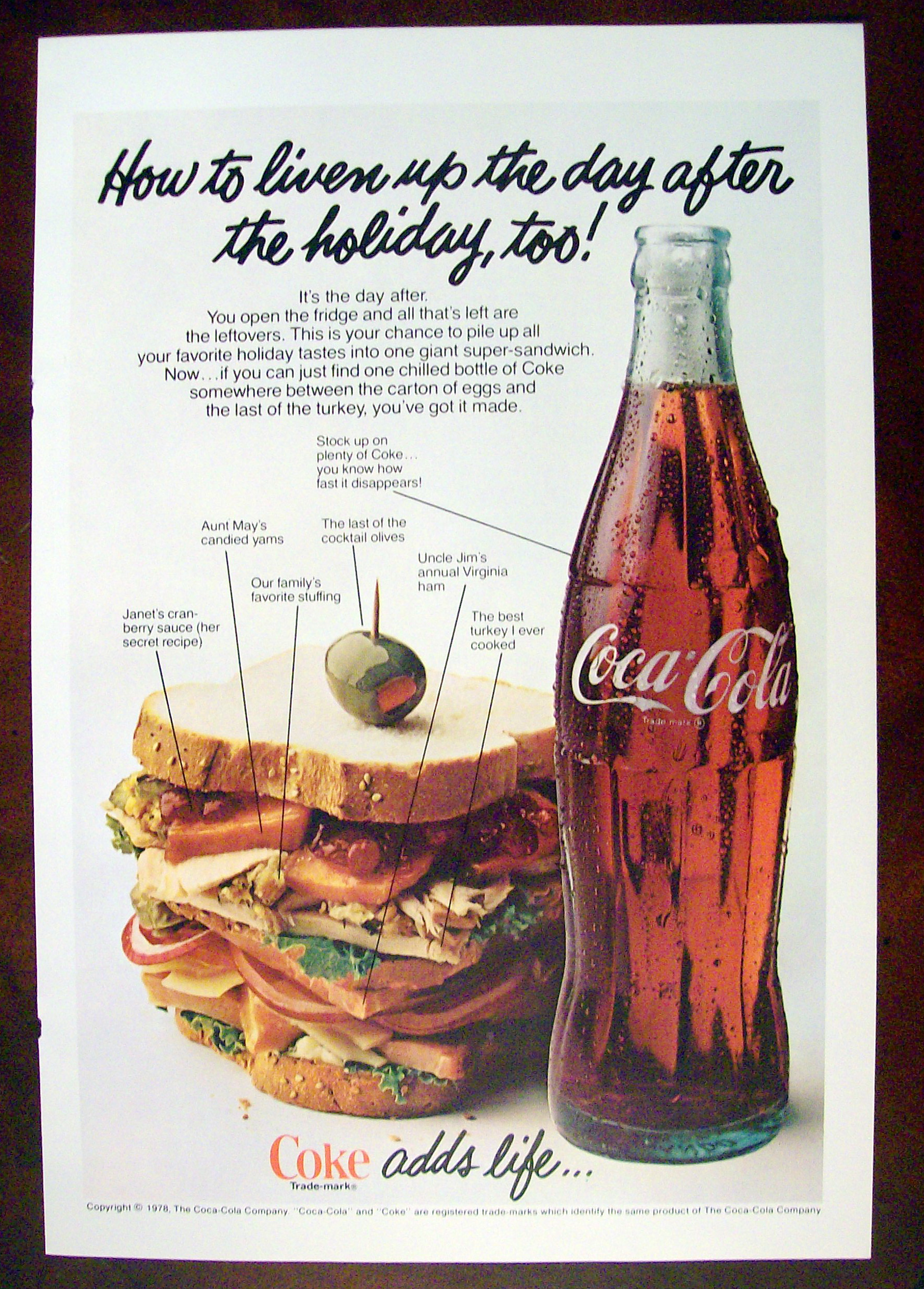Vintage Ad: 1978 Coca-Cola (Coke)