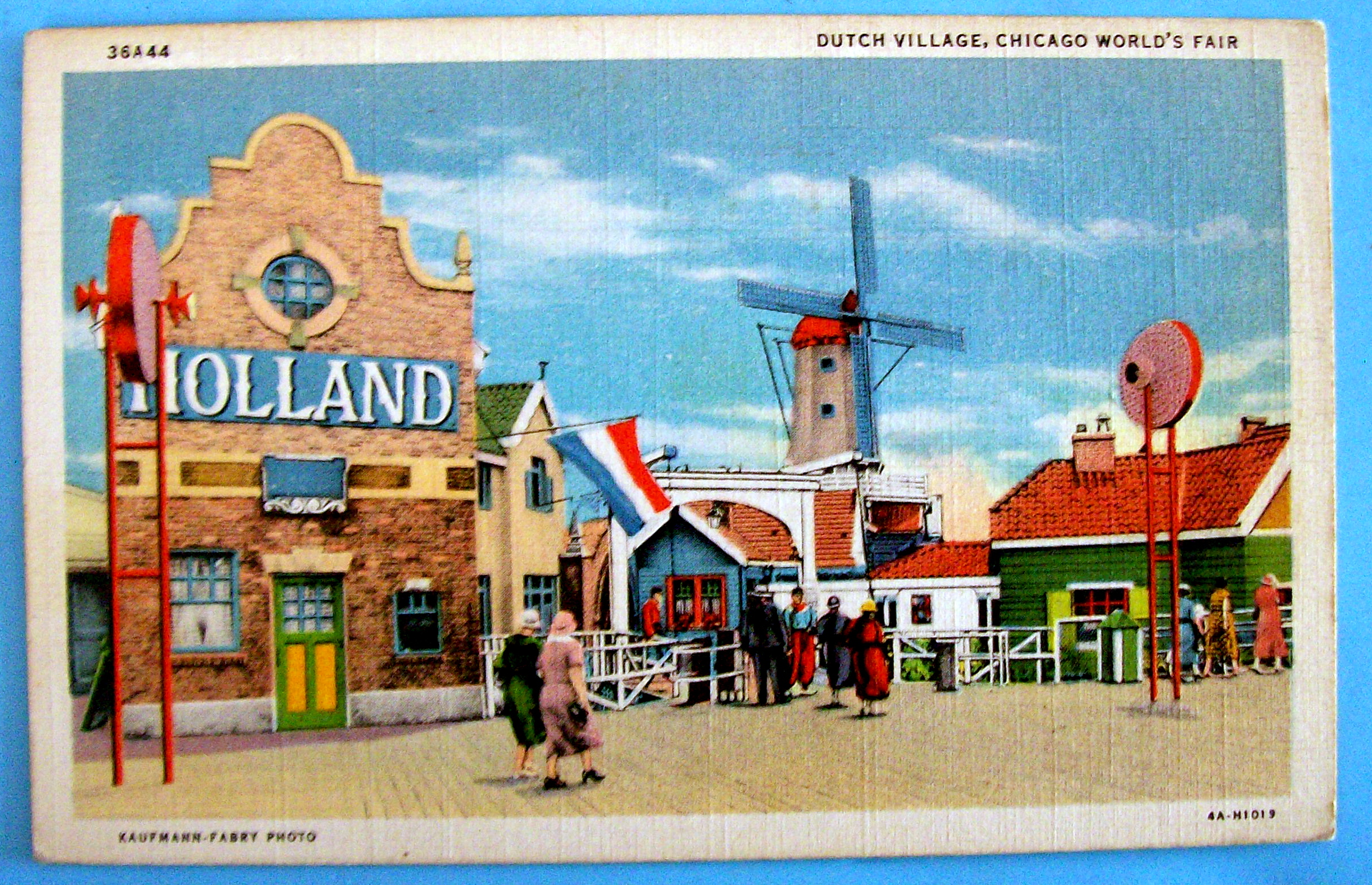 Dutch Village Postcard (Chicago World's Fair)