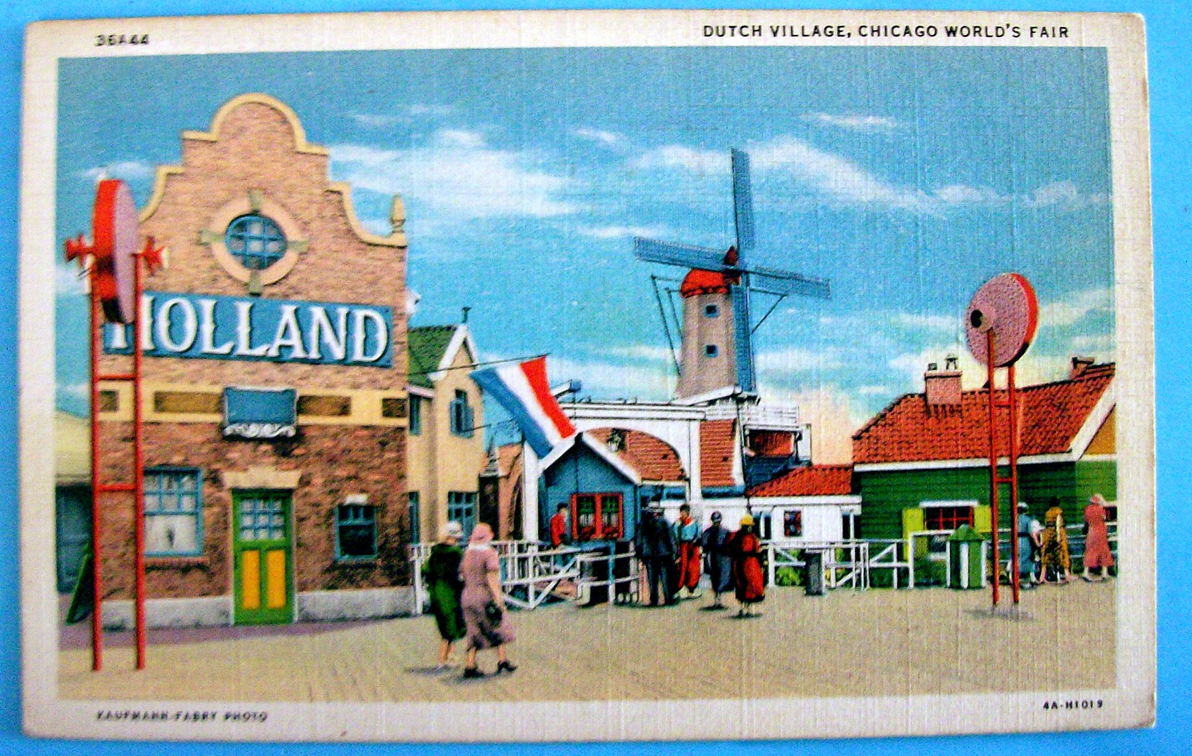 Dutch Village Postcard (Chicago World's Fair)
