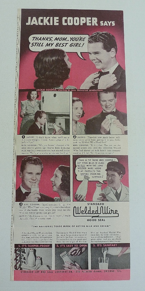 1939 Welded Wire With Jackie Cooper