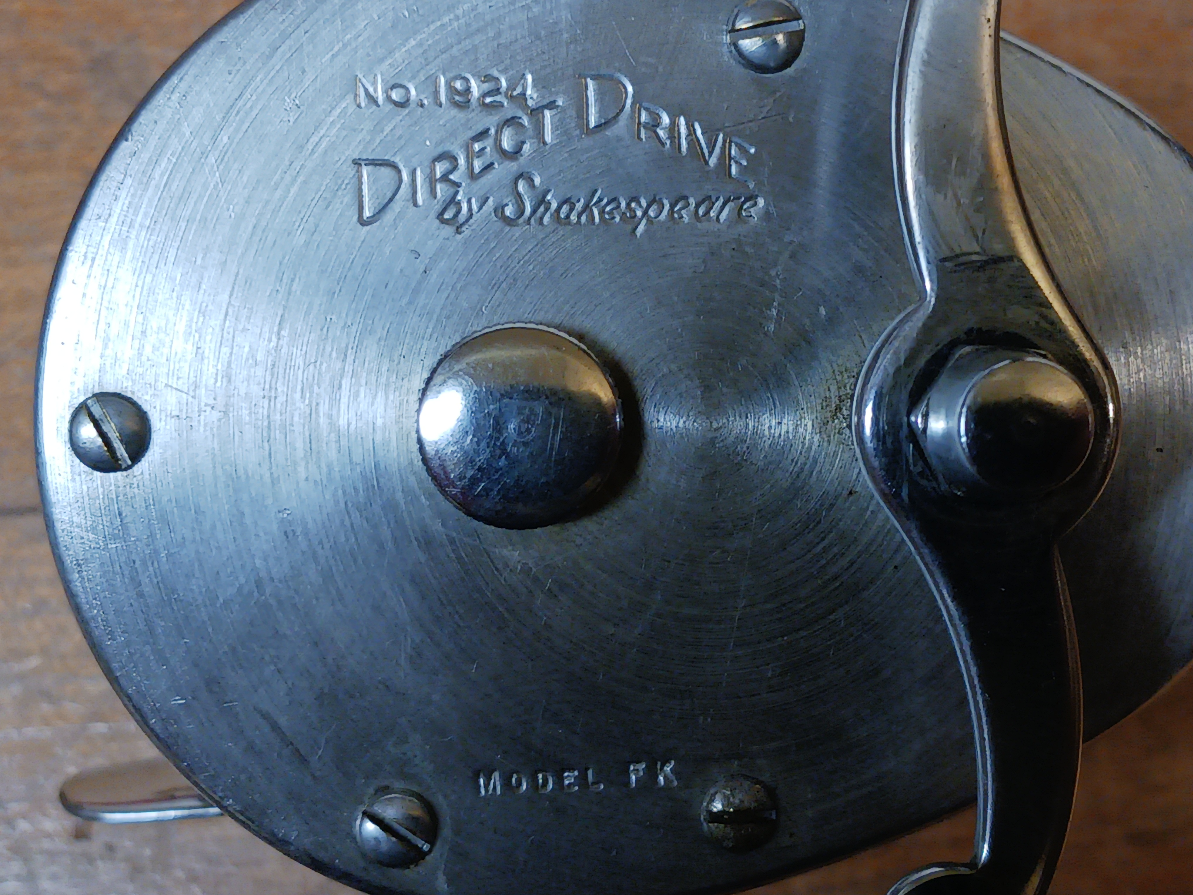 Shakespeare Level Wind Reel 1924 Direct Drive