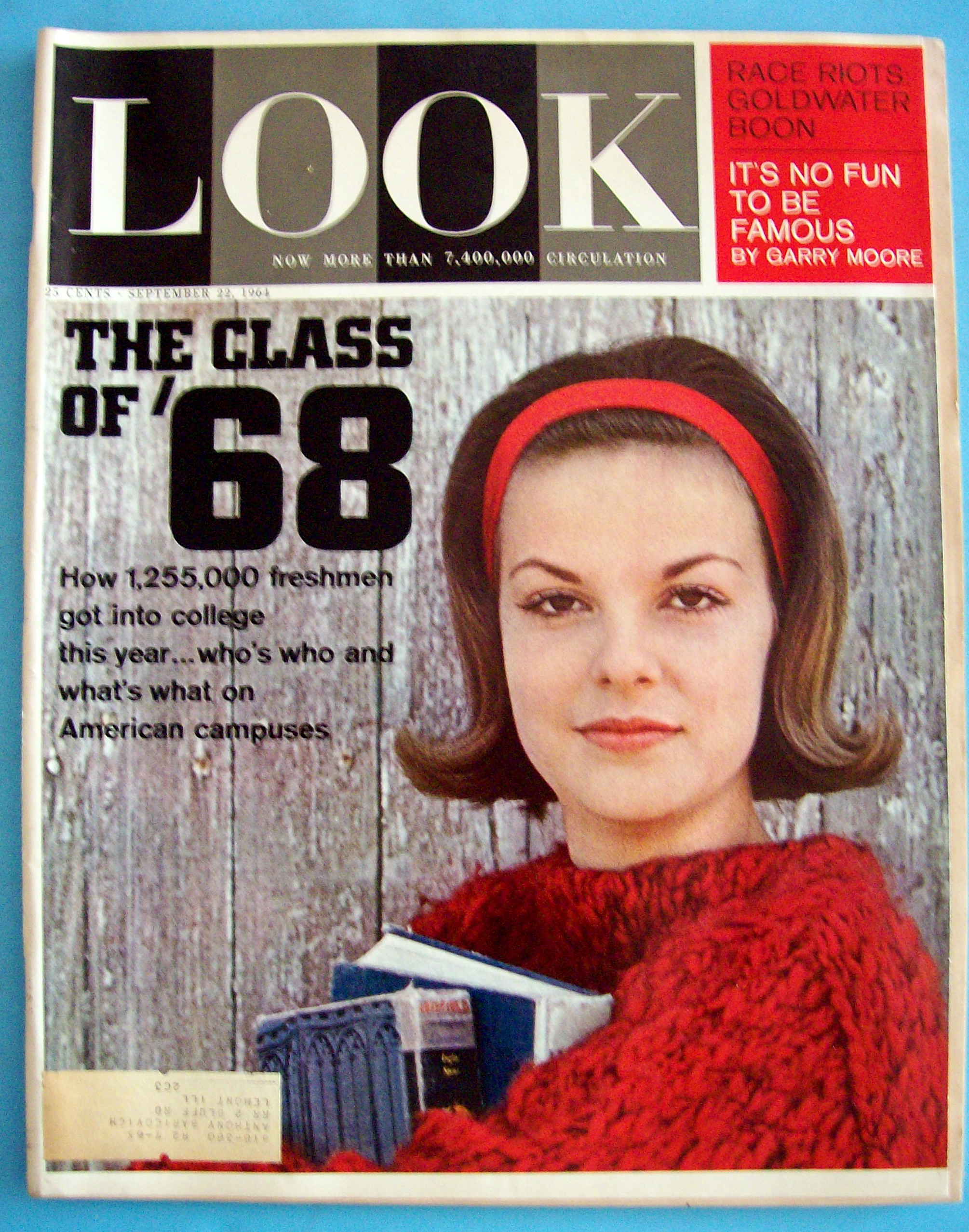 Look Magazine - September 22, 1964 - Class of 1968