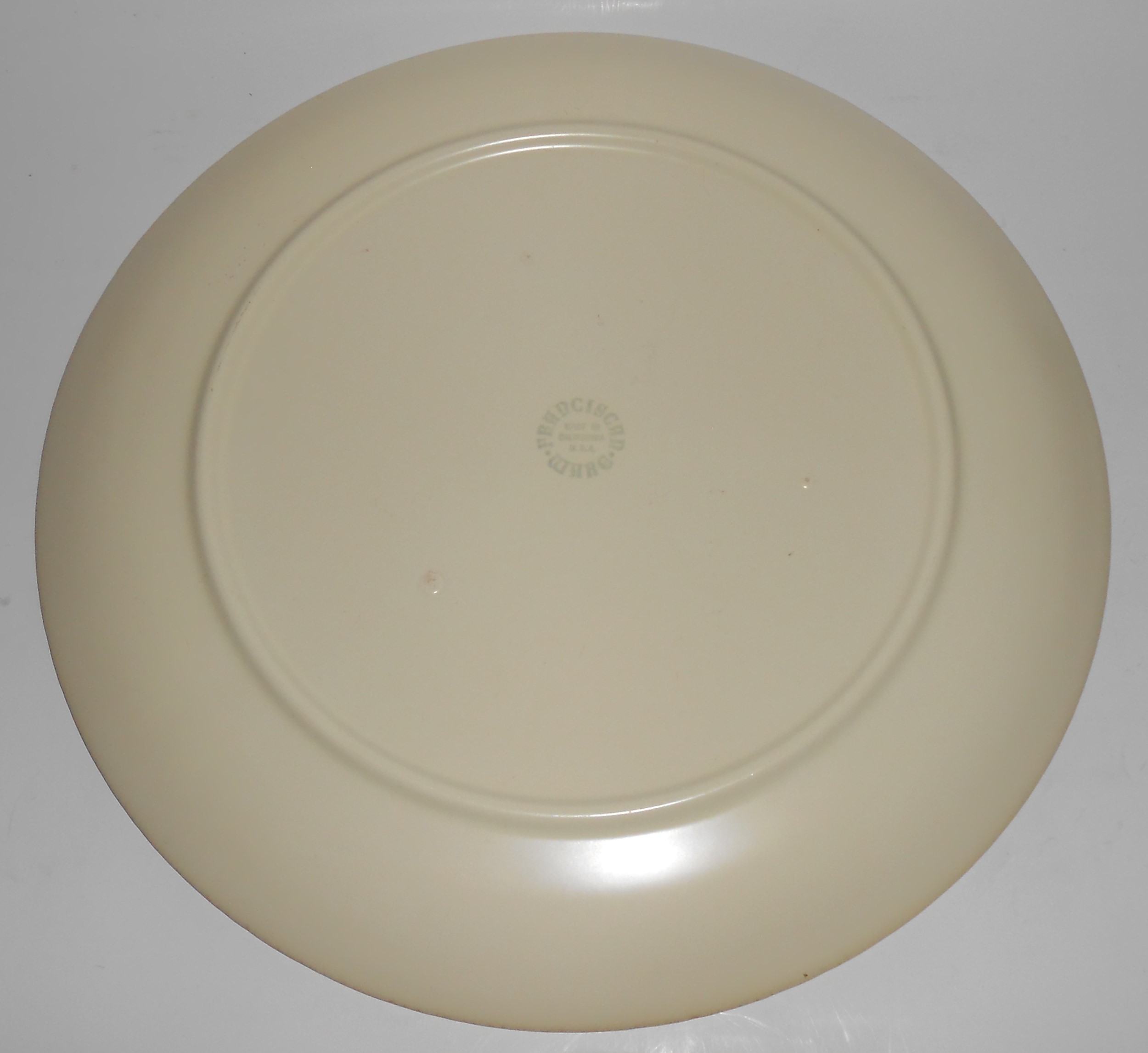 Catalina Pottery Rancho Ware Duotone Coral/Ivory Chop P