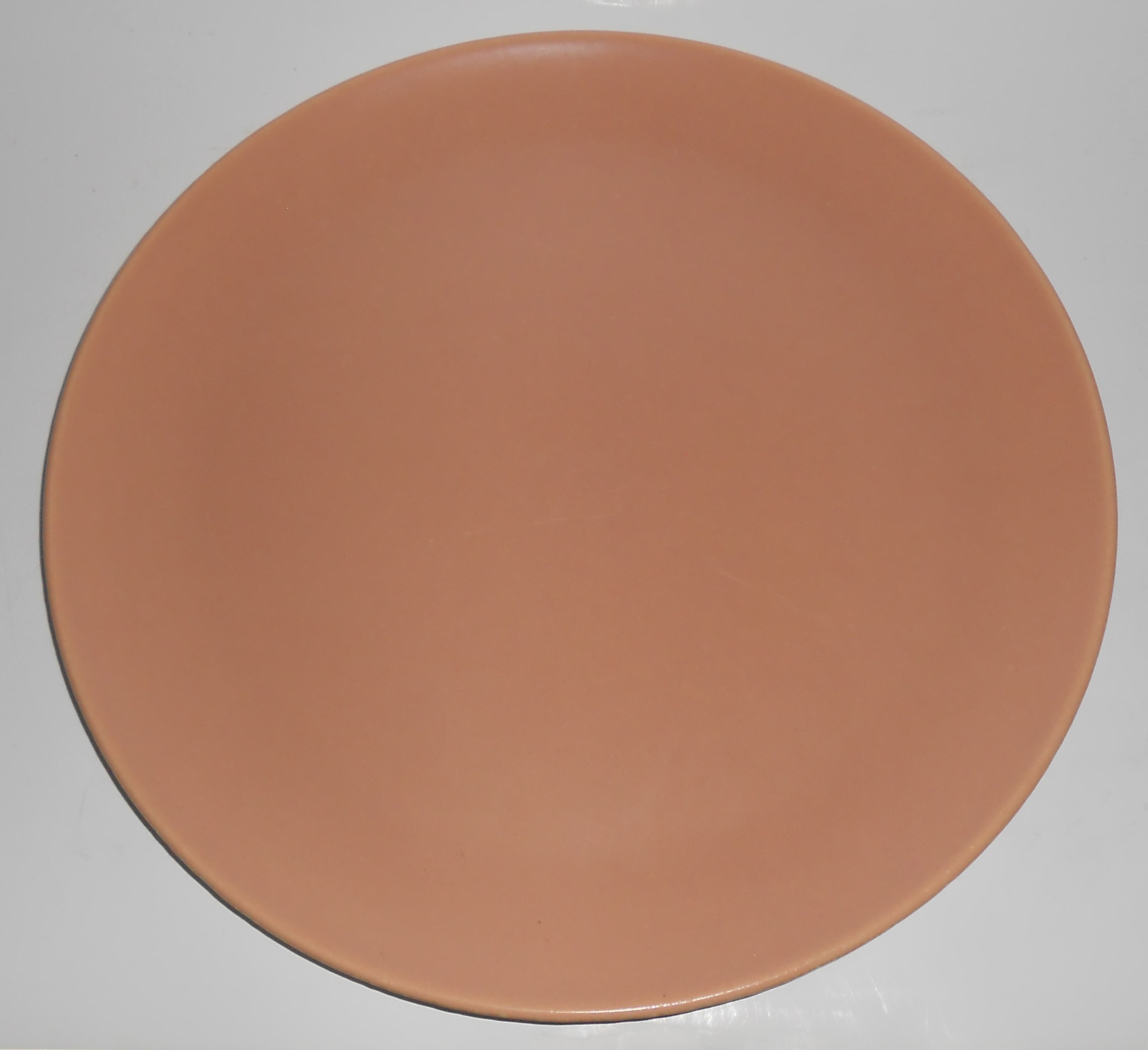 Catalina Pottery Rancho Ware Duotone Coral/Ivory Chop P