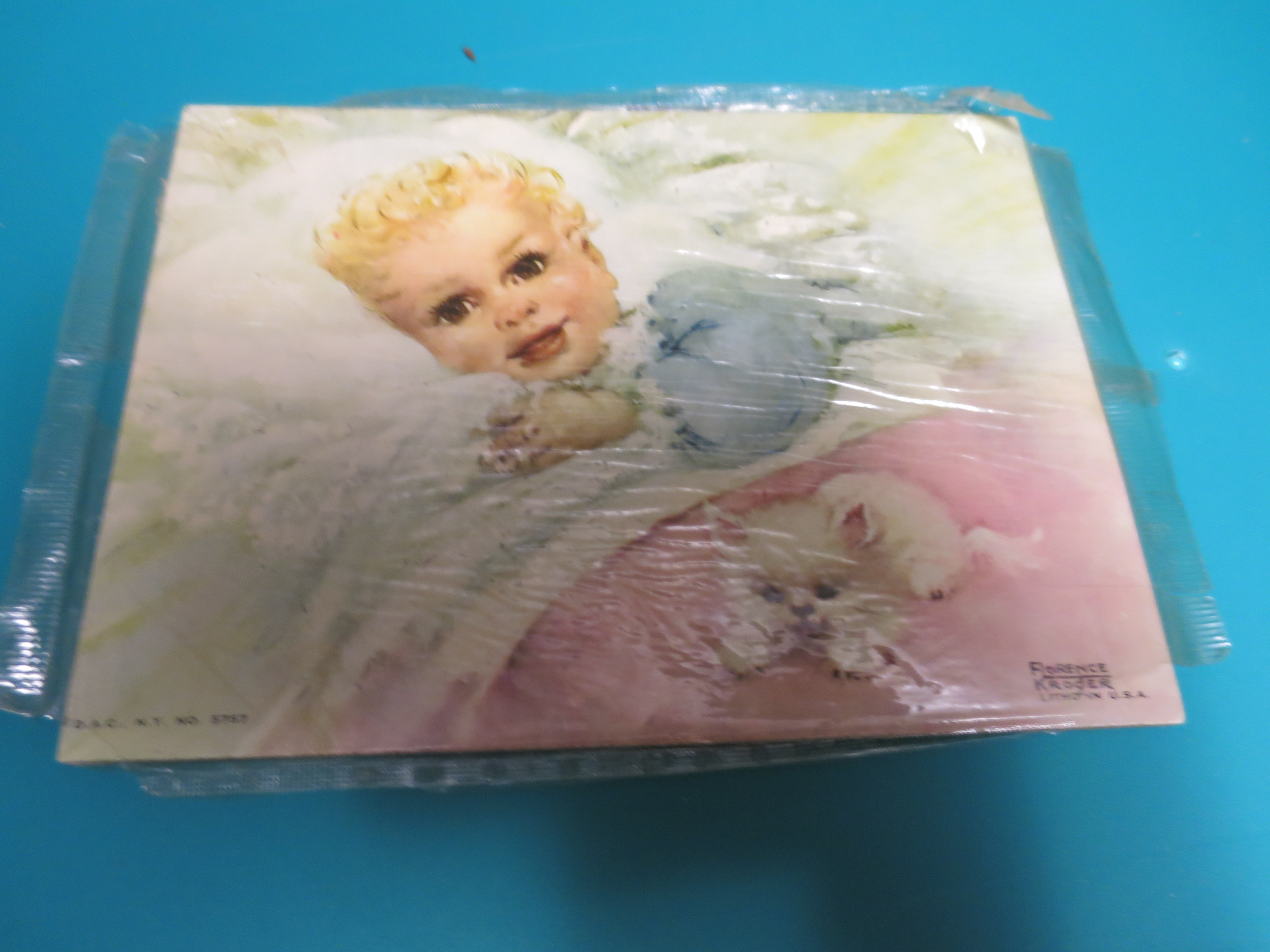 Florence Kroger Lithograph Prints Baby