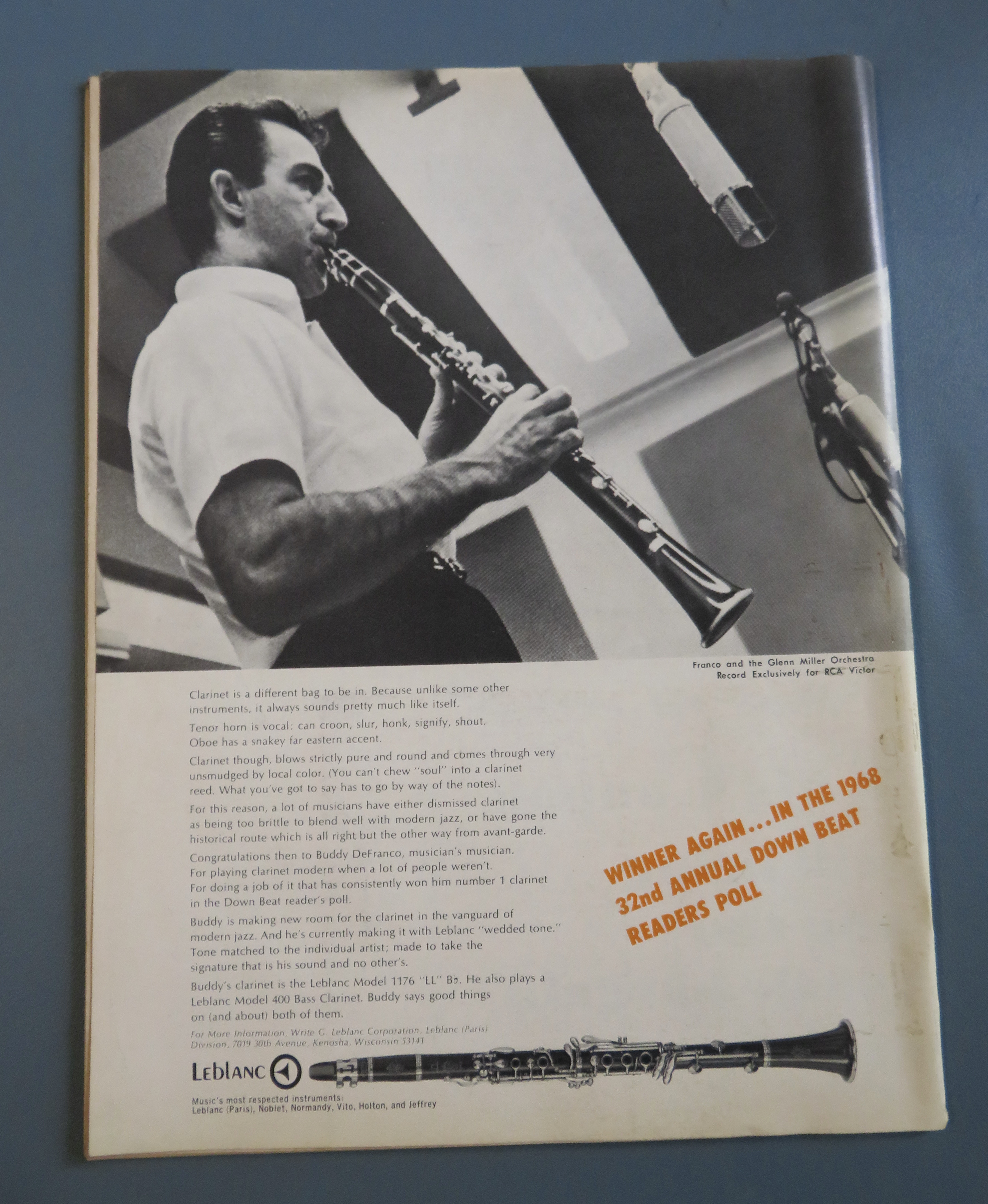 Downbeat Magazine April 4, 1968 Janis Ian
