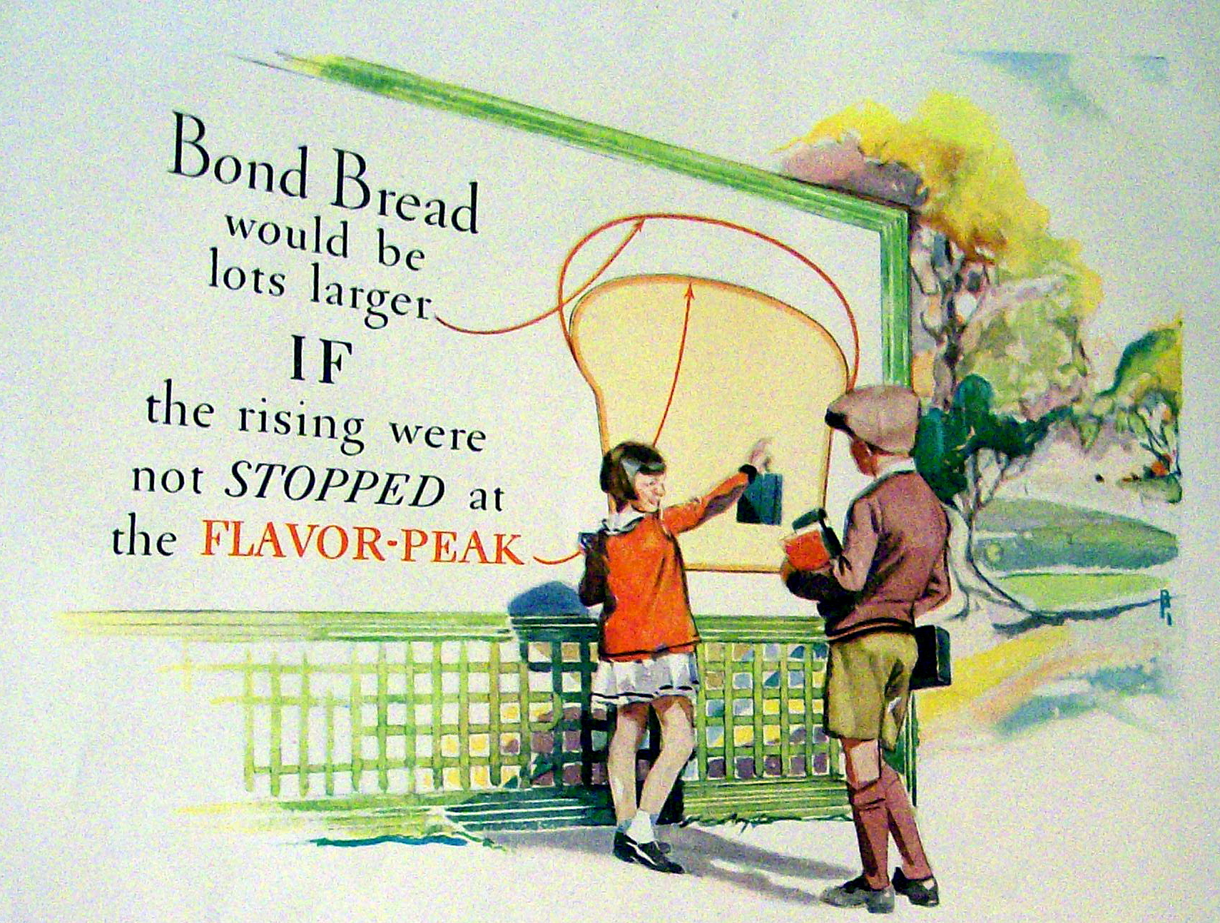 Vintage Ad: 1931 Bond Bread