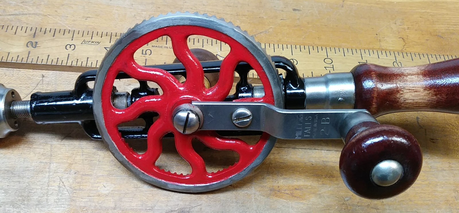 Millers Falls No. 2B Hand Crank Hand Drill