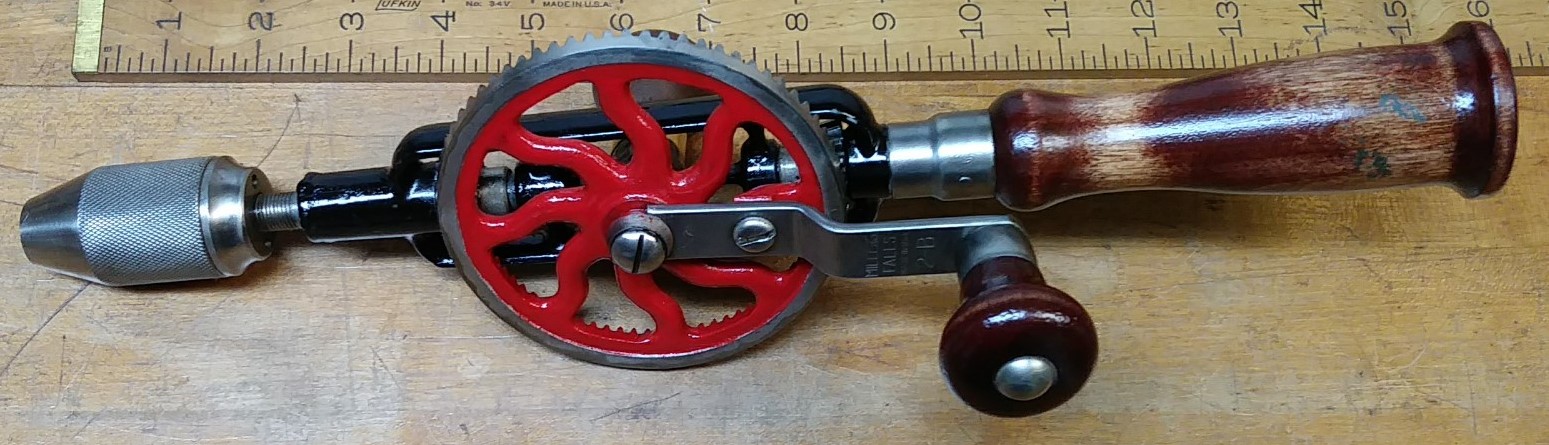 Millers Falls No. 2B Hand Crank Hand Drill