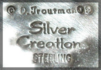 David Troutman Turquoise Druzy Sterling Silver Clip Ear
