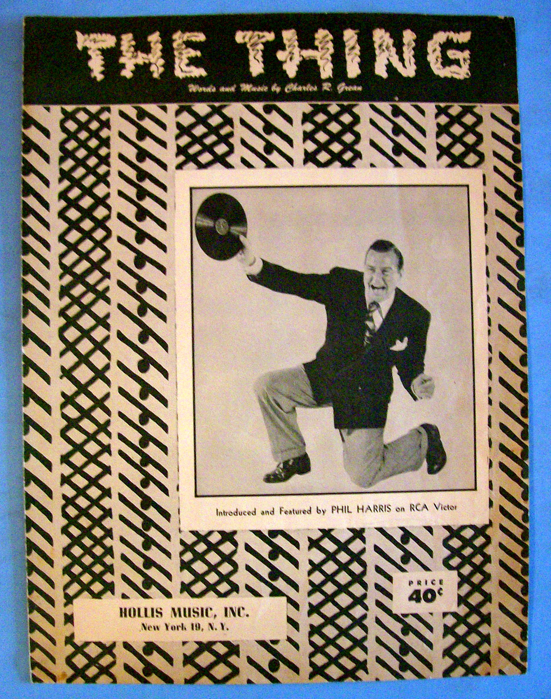 Sheet Music For 1950 The Thing