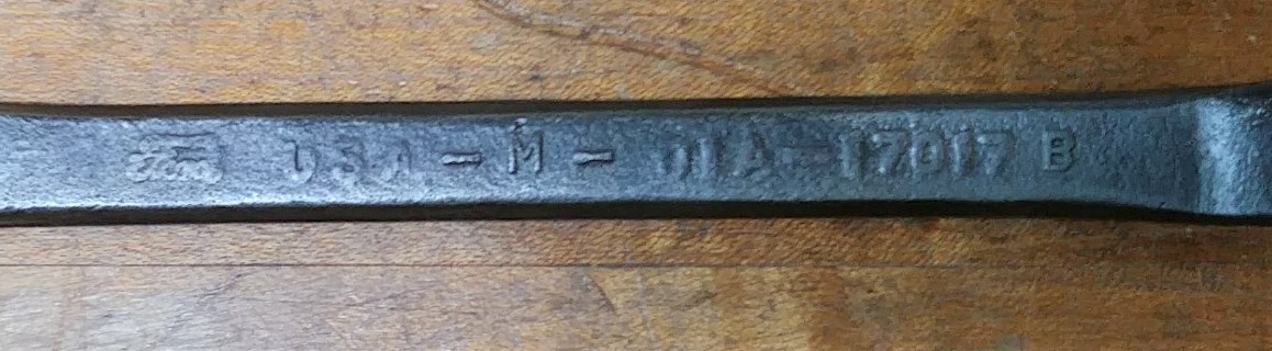 Ford 10 inch Combination Box Wrench M 01A-17017B