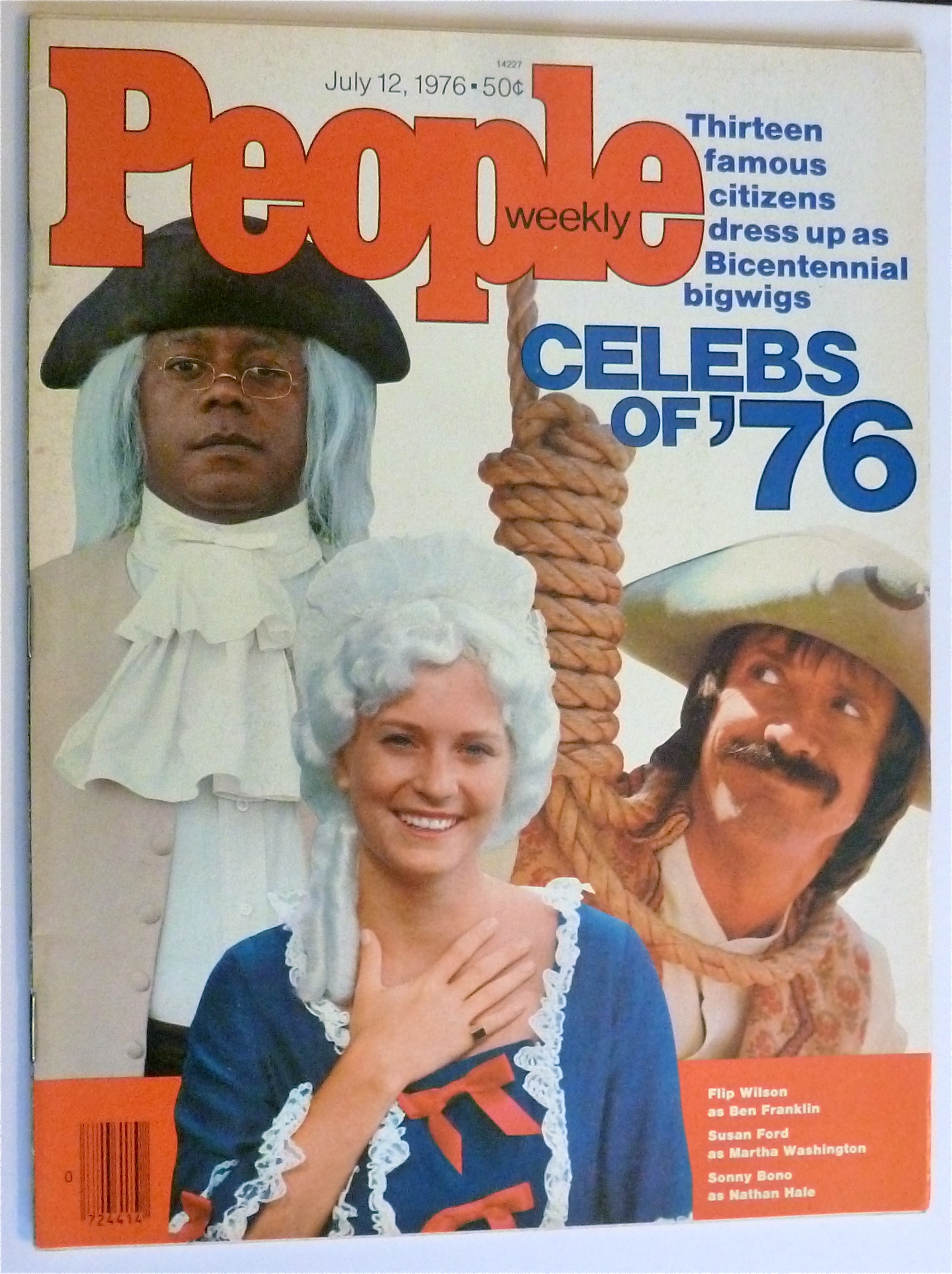 People Weekly Magazine July 12, 1976 Celebs Of '76