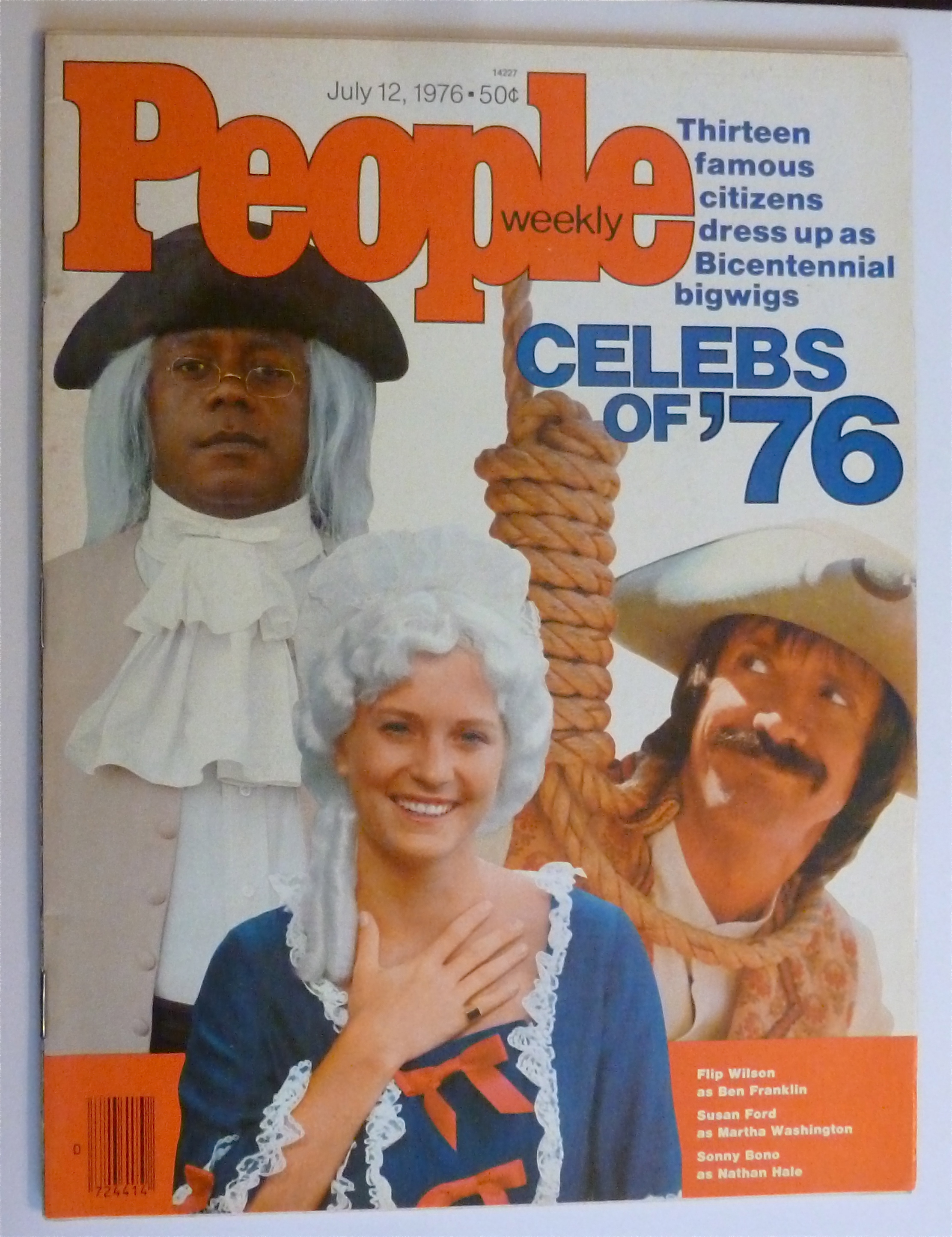 People Weekly Magazine July 12, 1976 Celebs Of '76