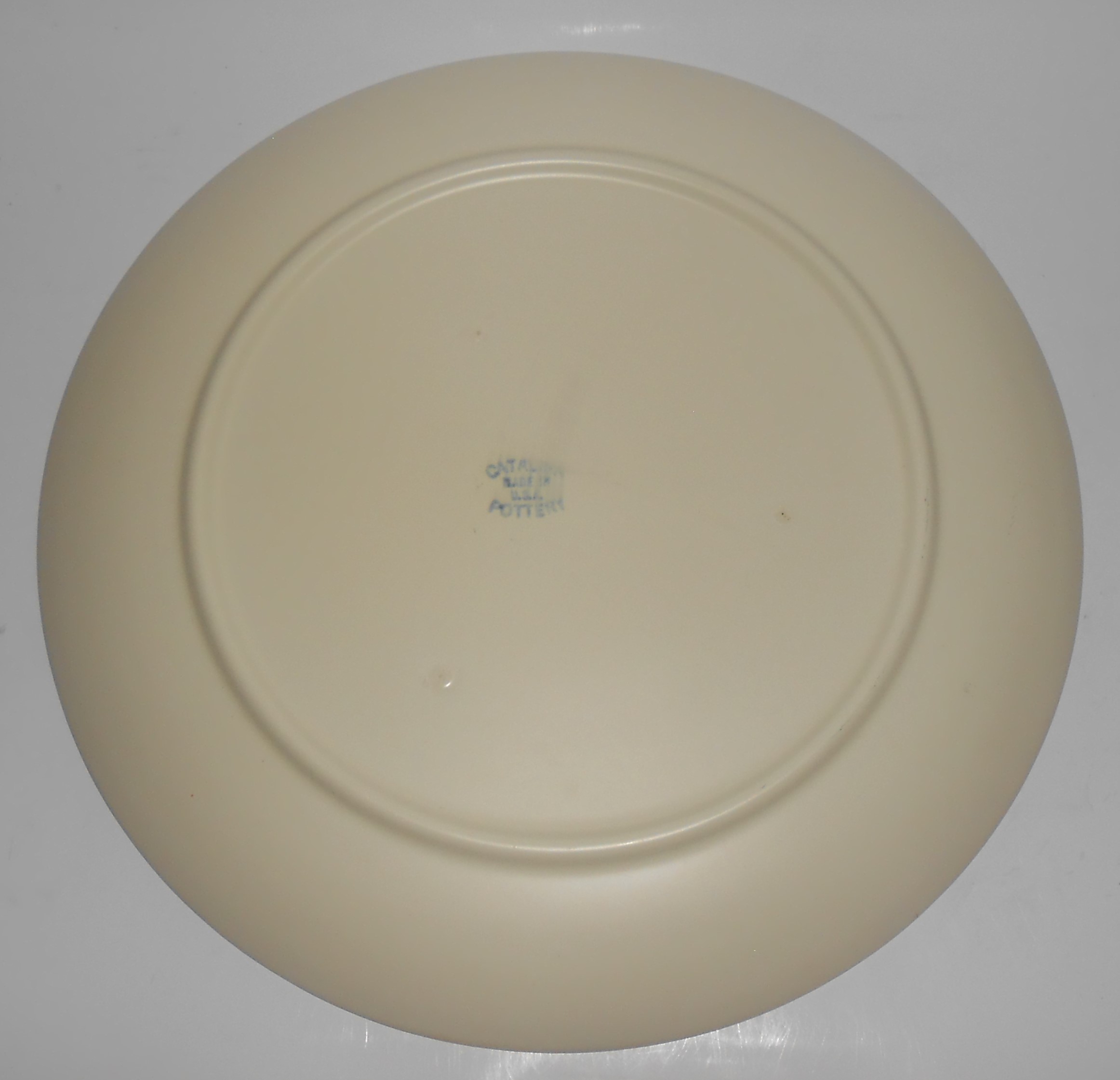 Catalina Pottery Rancho Ware Duotone Yellow/Ivory Chop