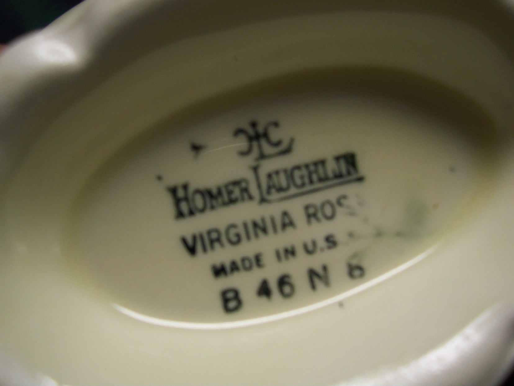 Homer Laughlin Gravy Virginia Rose