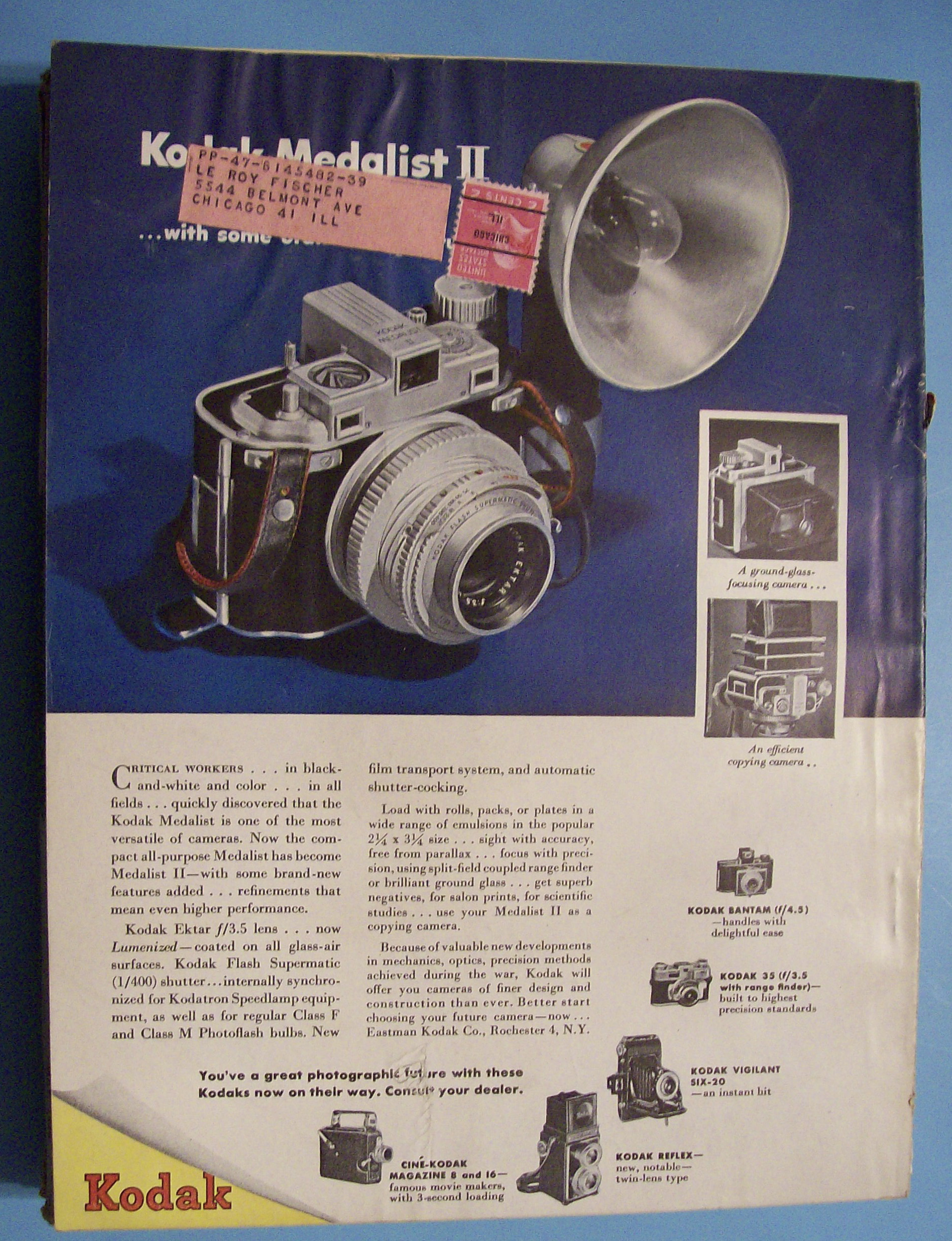 Popular Photography Magazine - April 1947