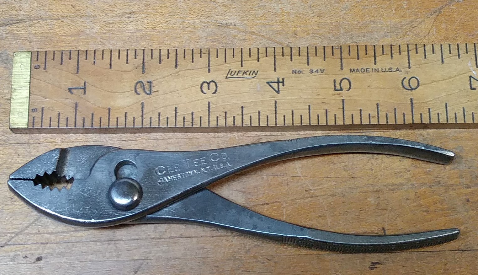 CEE TEE Slip-Joint Combination Pliers Vintage Crescent
