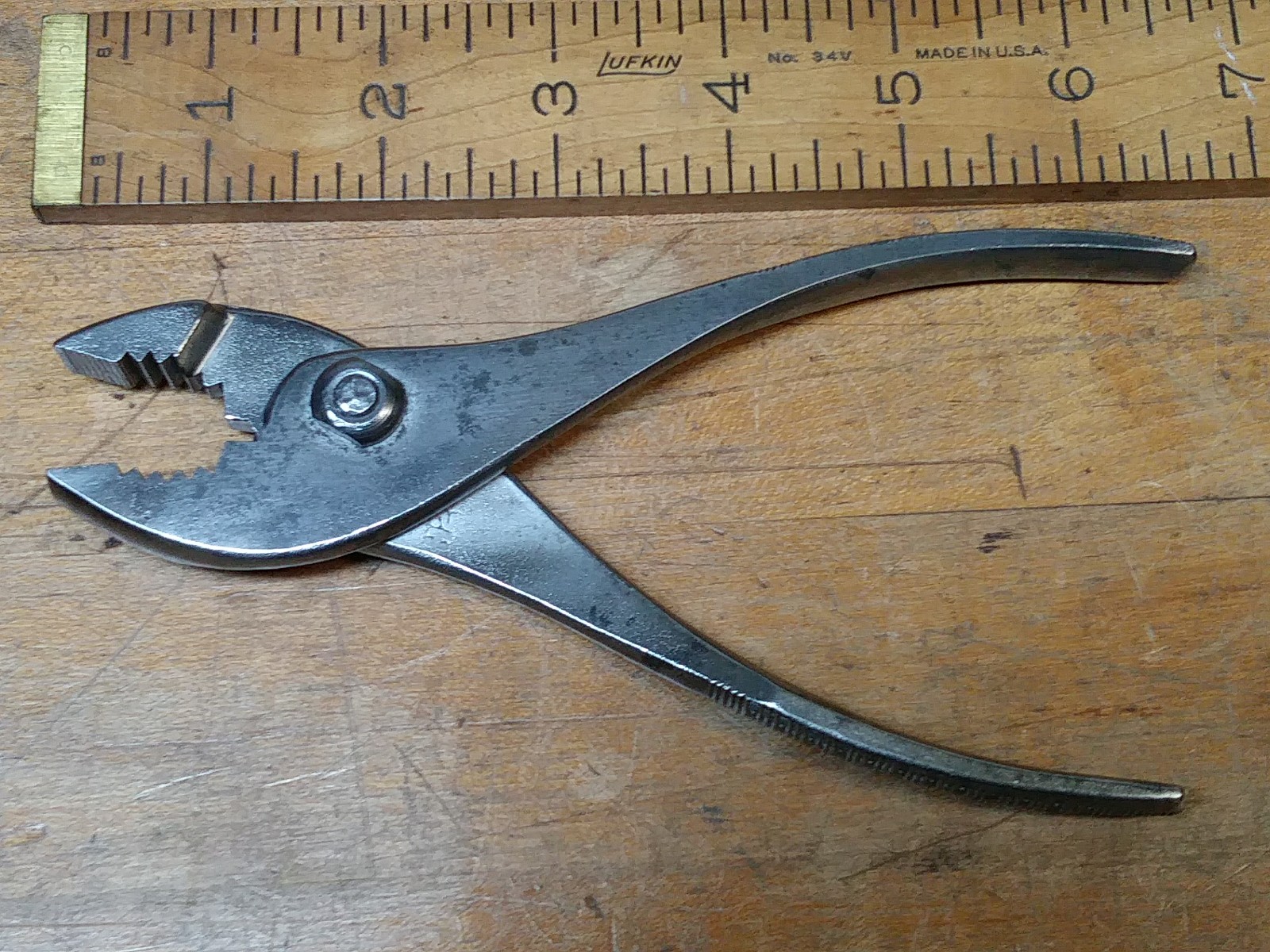 CEE TEE Slip-Joint Combination Pliers Vintage Crescent