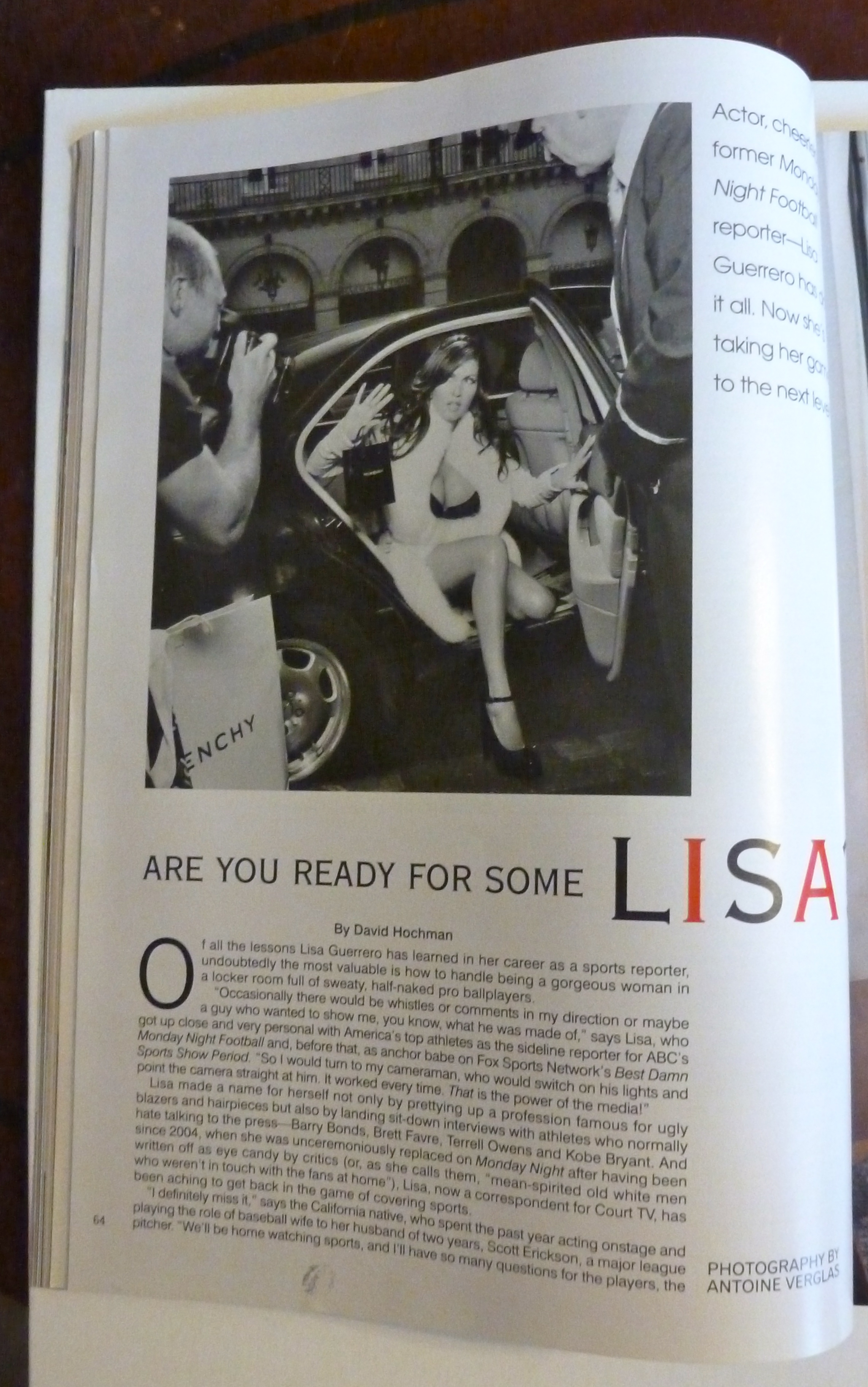 Playboy Magazine-January 2006-Lisa Guerrero