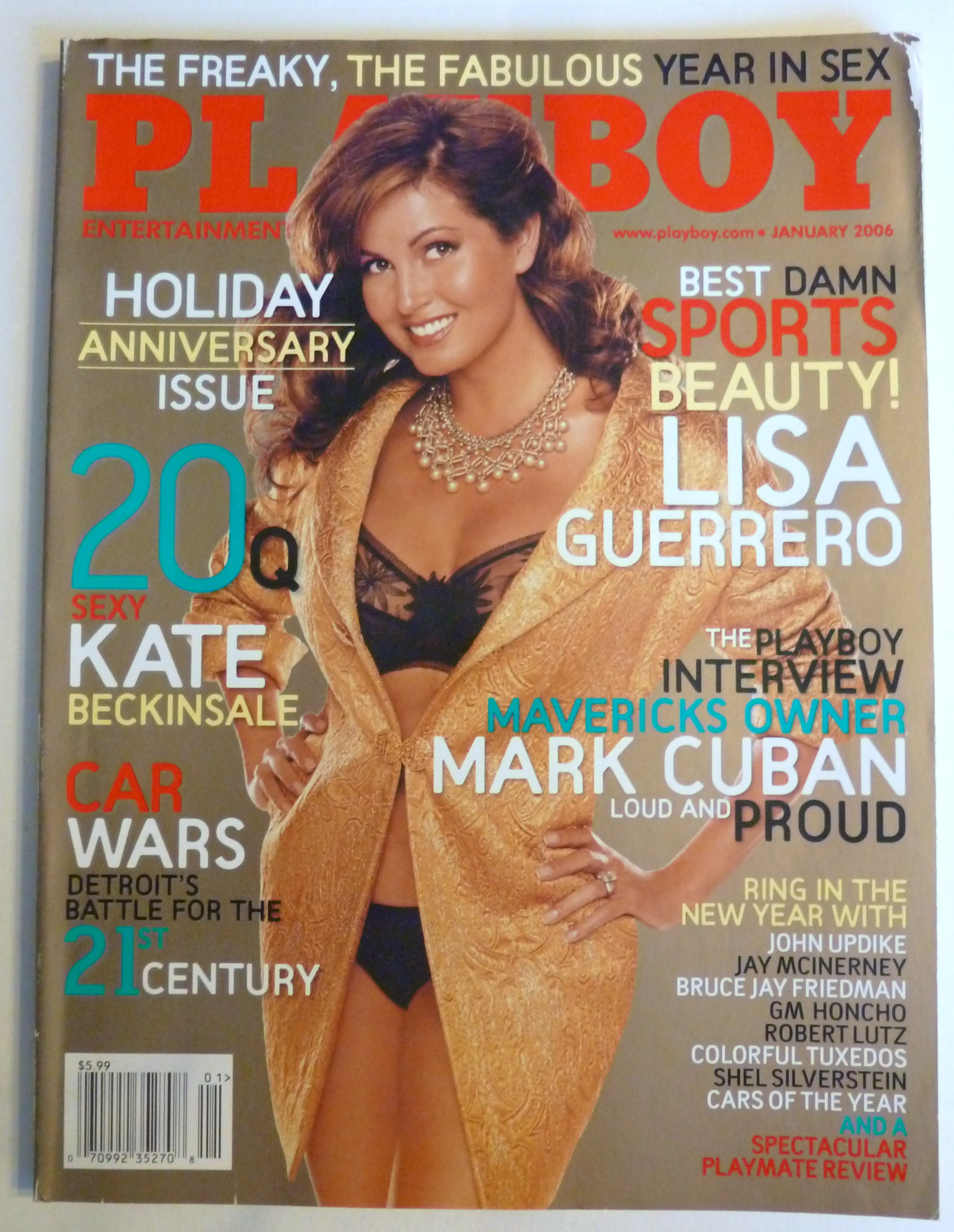 Playboy Magazine-January 2006-Lisa Guerrero