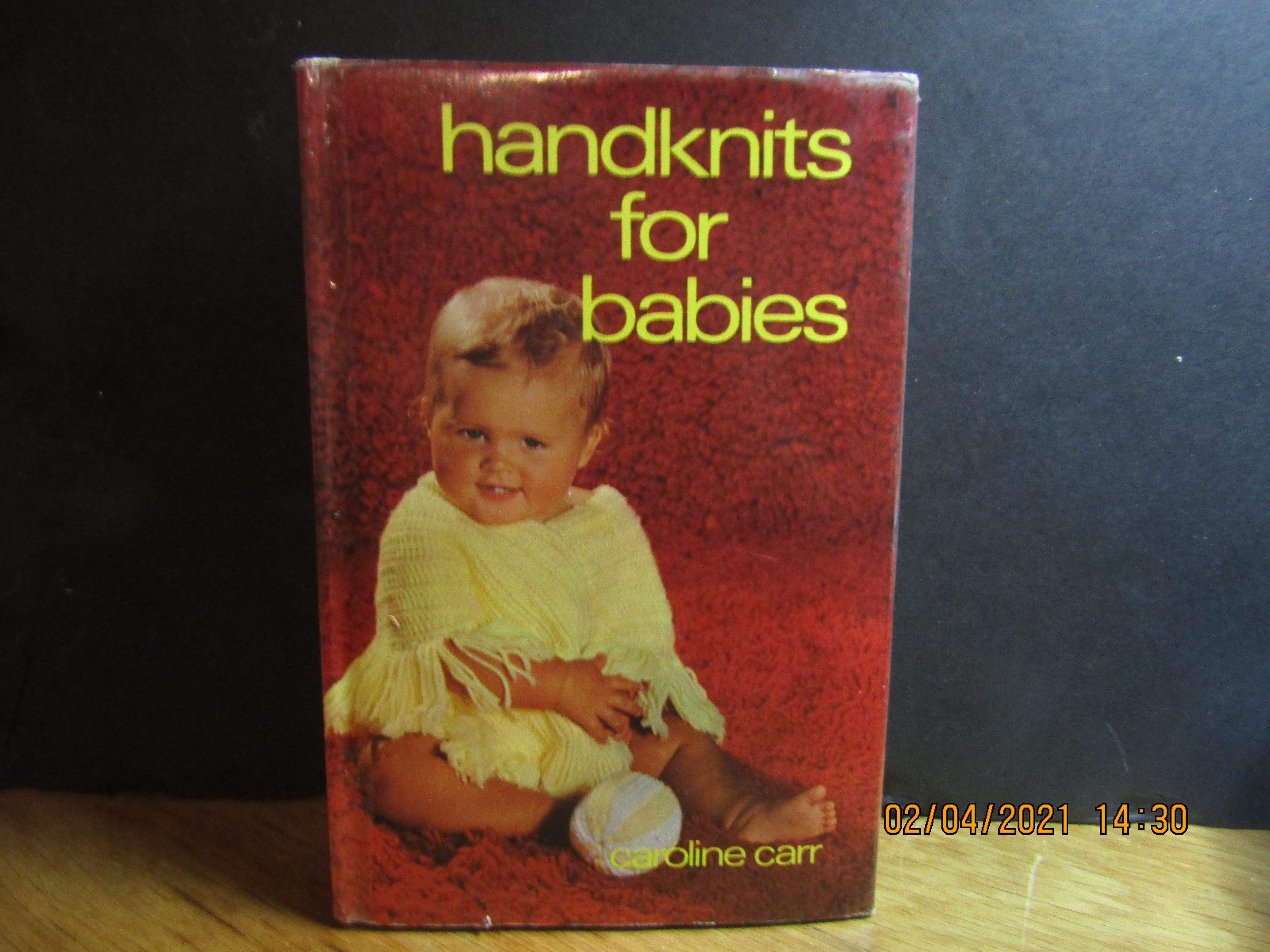 Vintage Craft Book Handknits For Babies