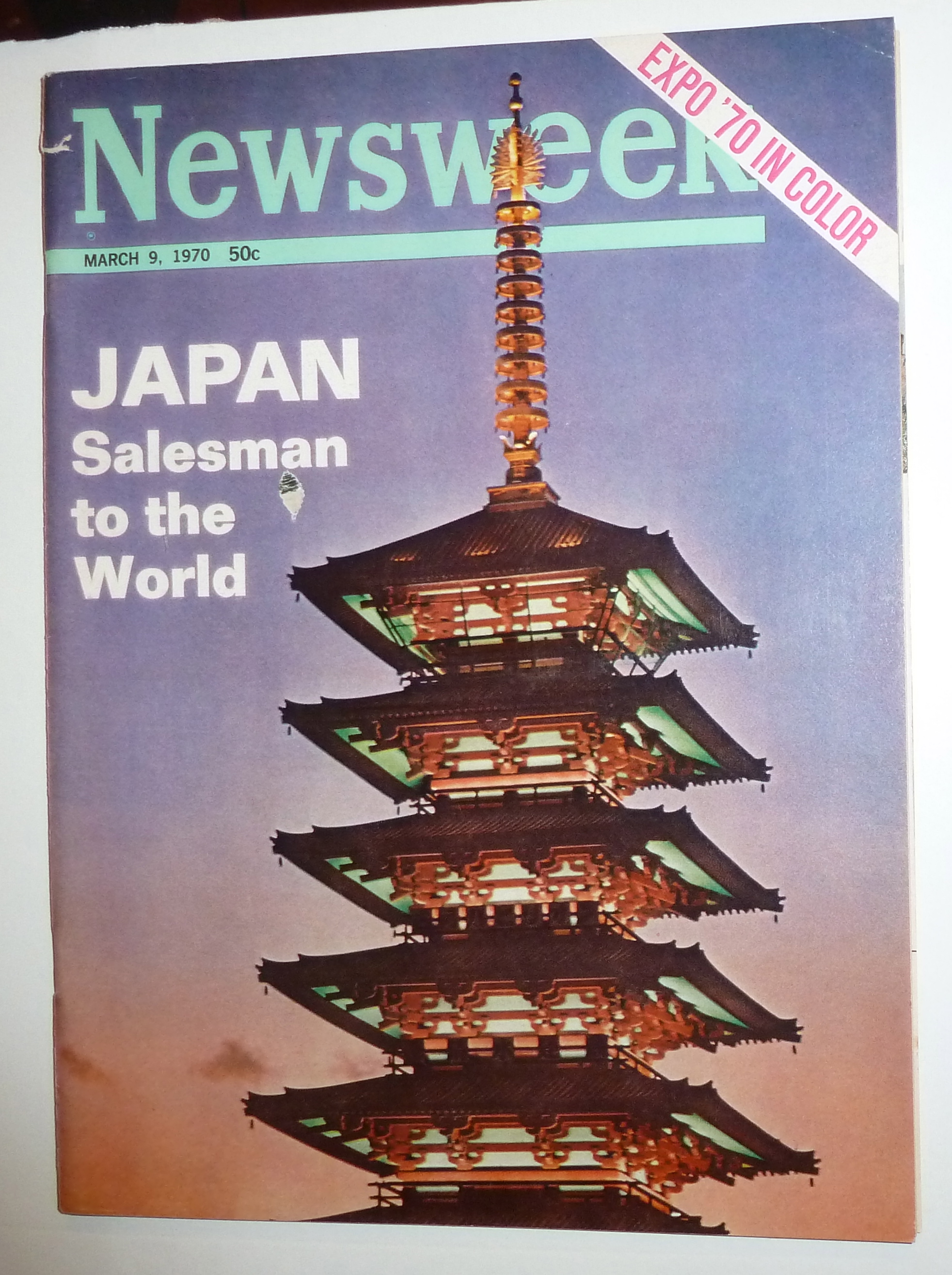 Newsweek Magazine-March 9, 1970-Japan