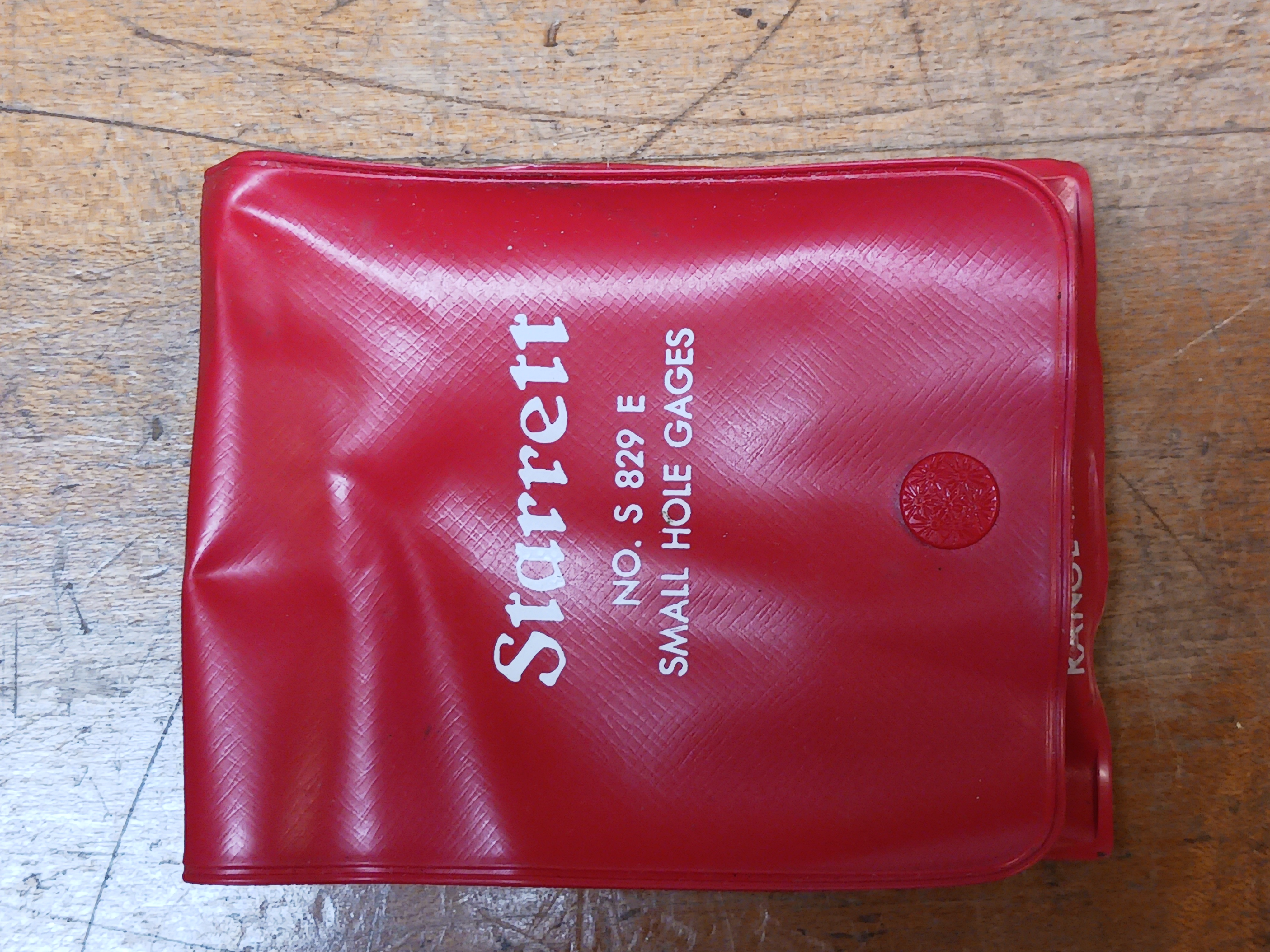 Starrett Small Holes Gage Set & Pouch No. S 829 E
