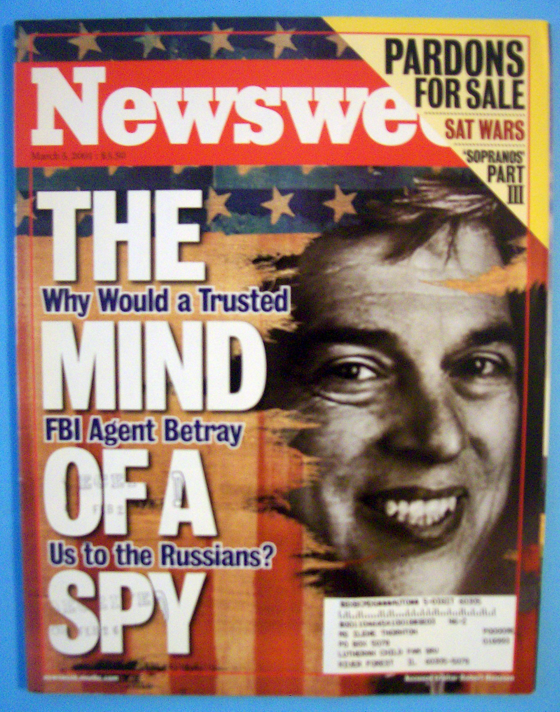 Newsweek Magazine-March 5, 2001-The Mind Of A Spy