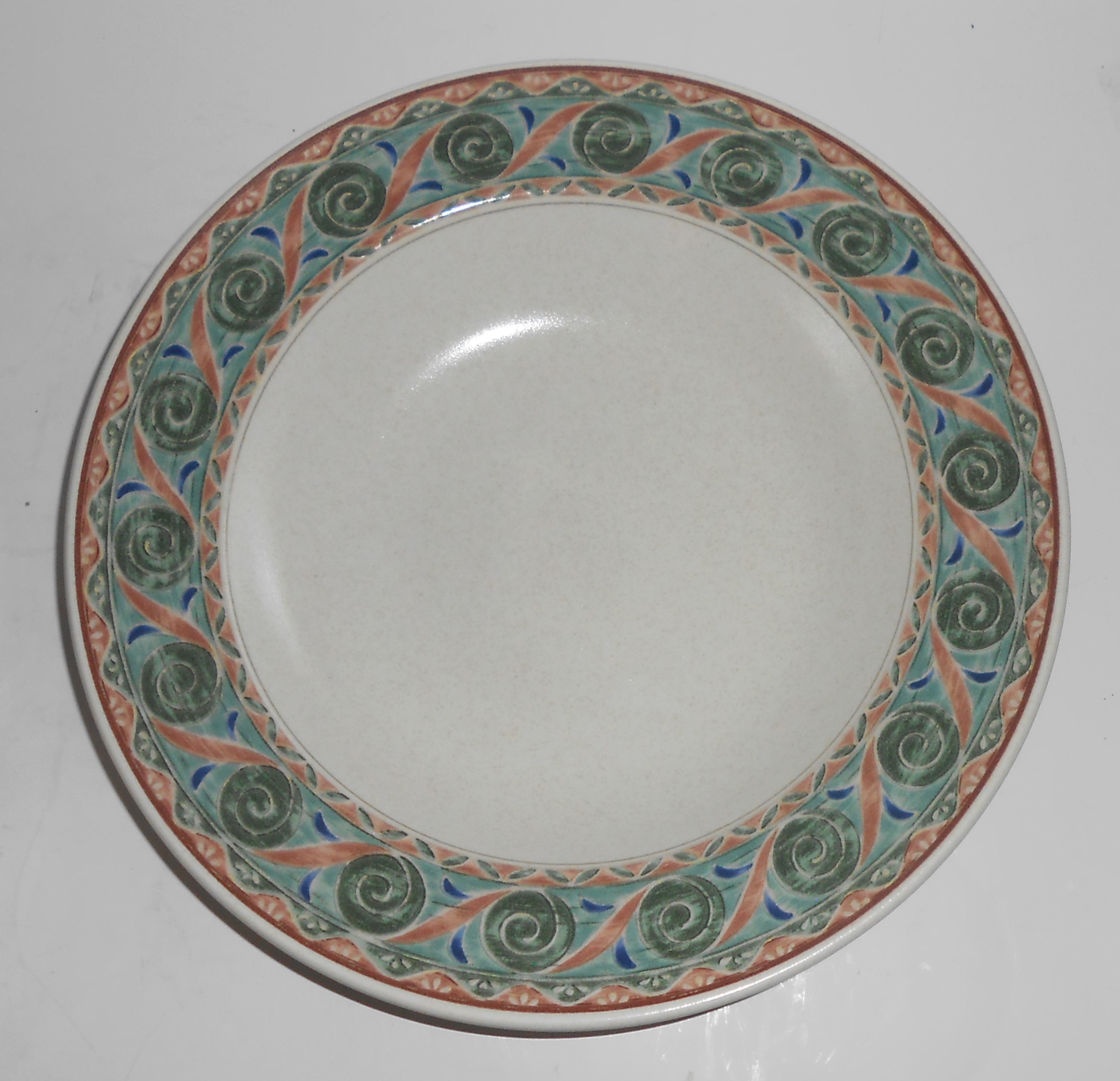 Mikasa Intaglio China CAA32 Tangier Rimmed Soup Bowl