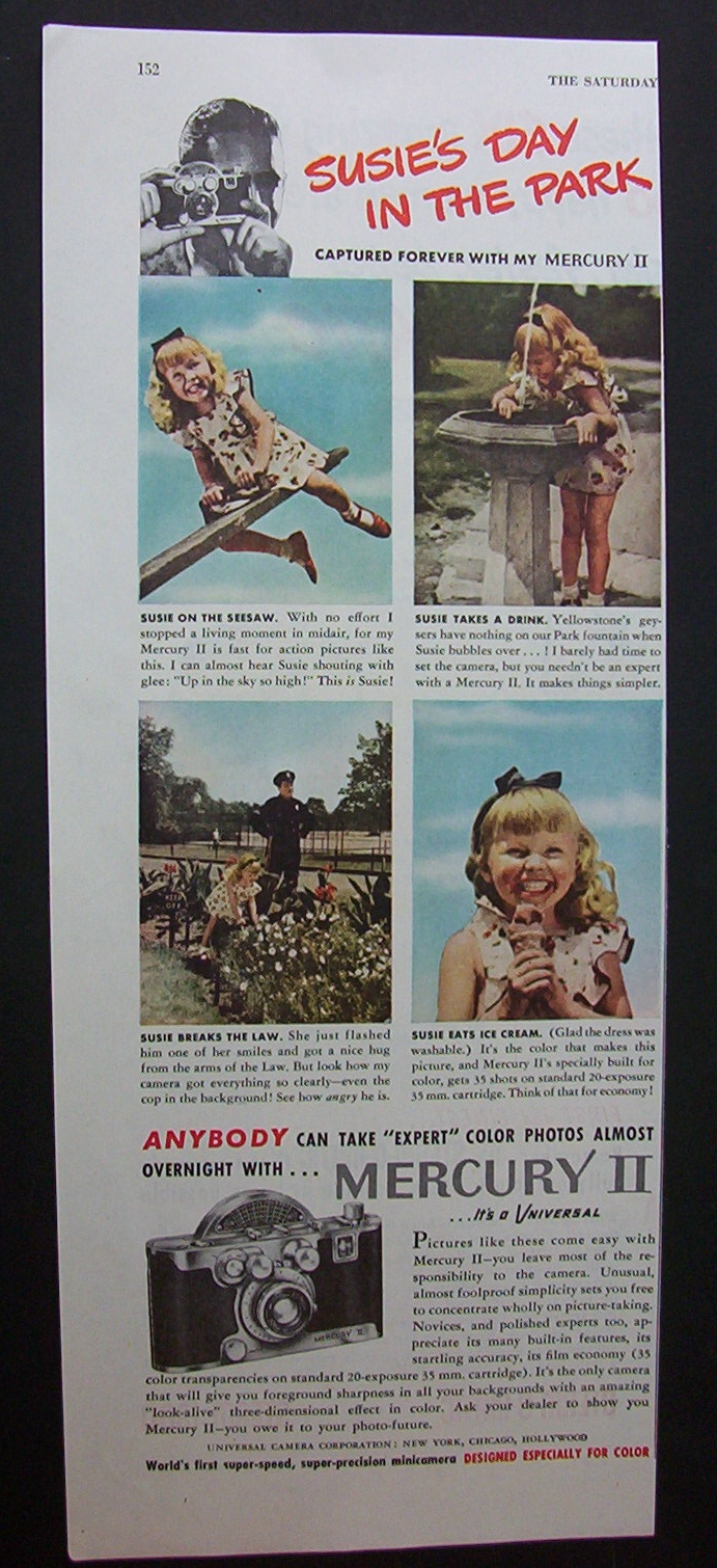 1946  Mercury  II  Camera