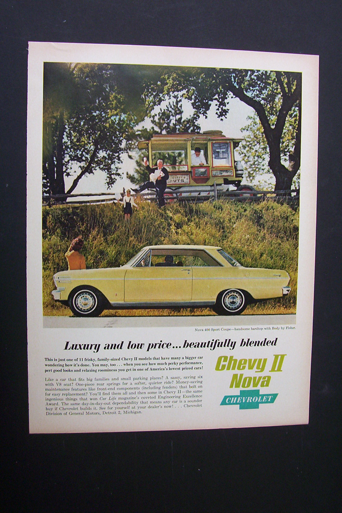 1962 Chevrolet Nova II with a Yellow Nova
