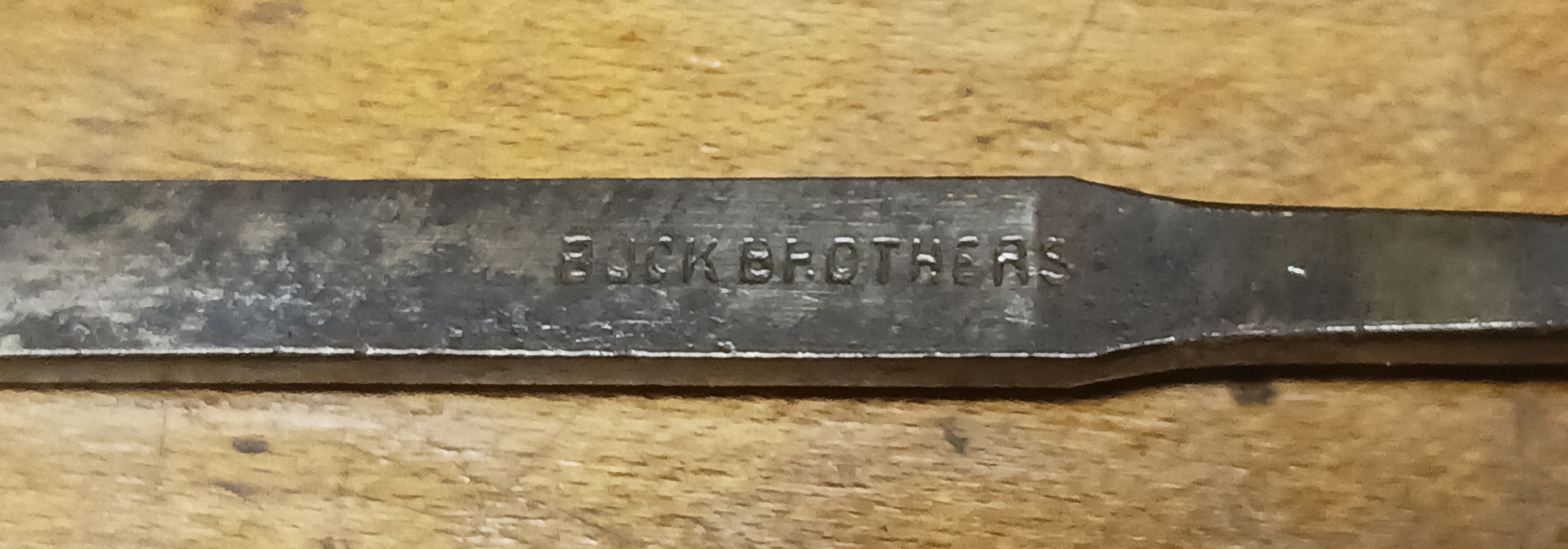 Buck Brothers Carving Chisel 1/4 inch